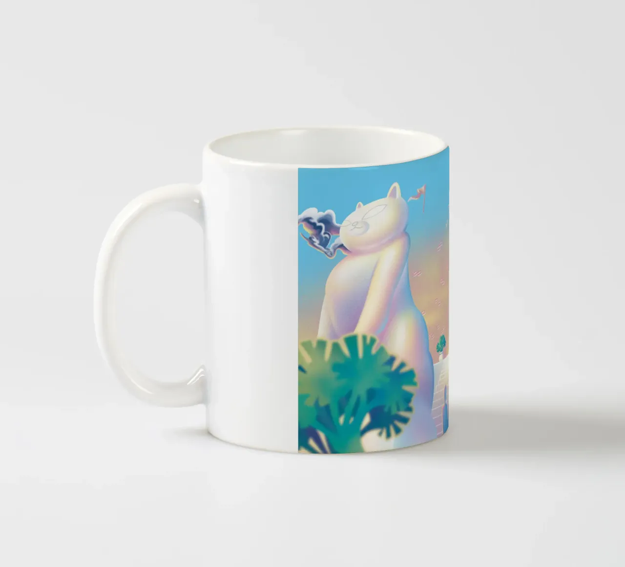 Amare quando si è pronti tazza in ceramica da Artascy Art