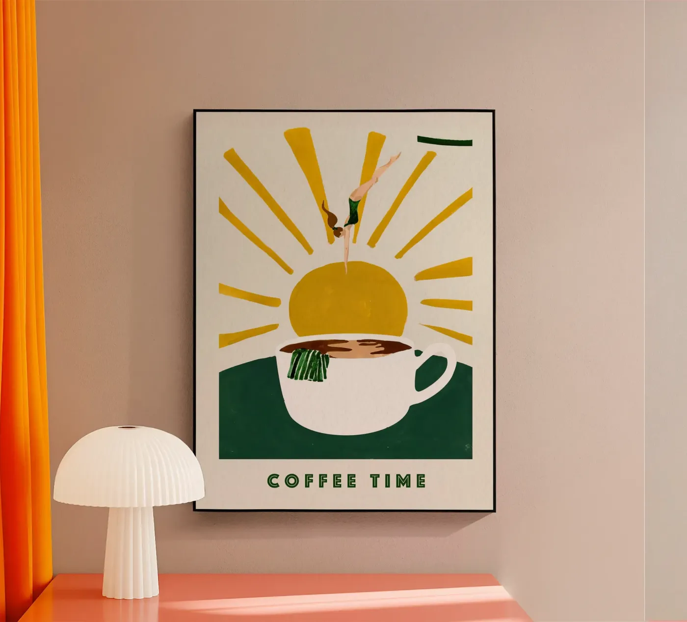 Coffee Time plexiglass da todeo mark