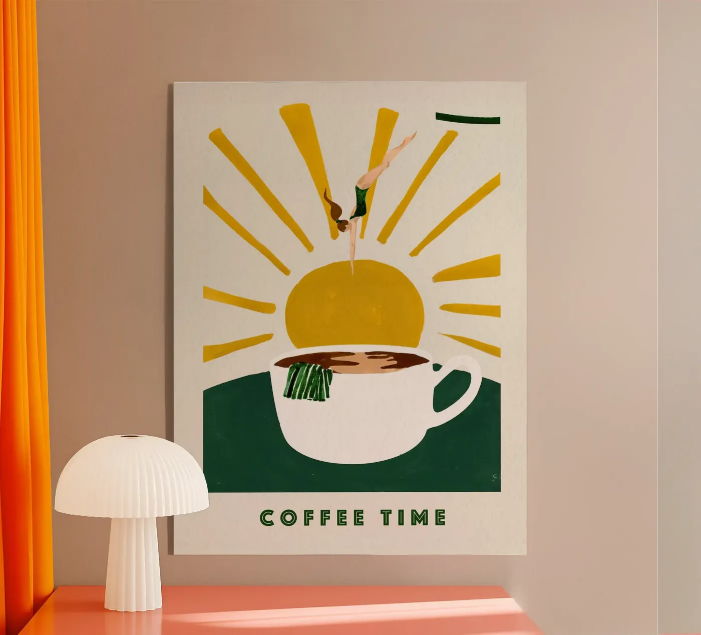 Coffee Time plexiglass da todeo mark
