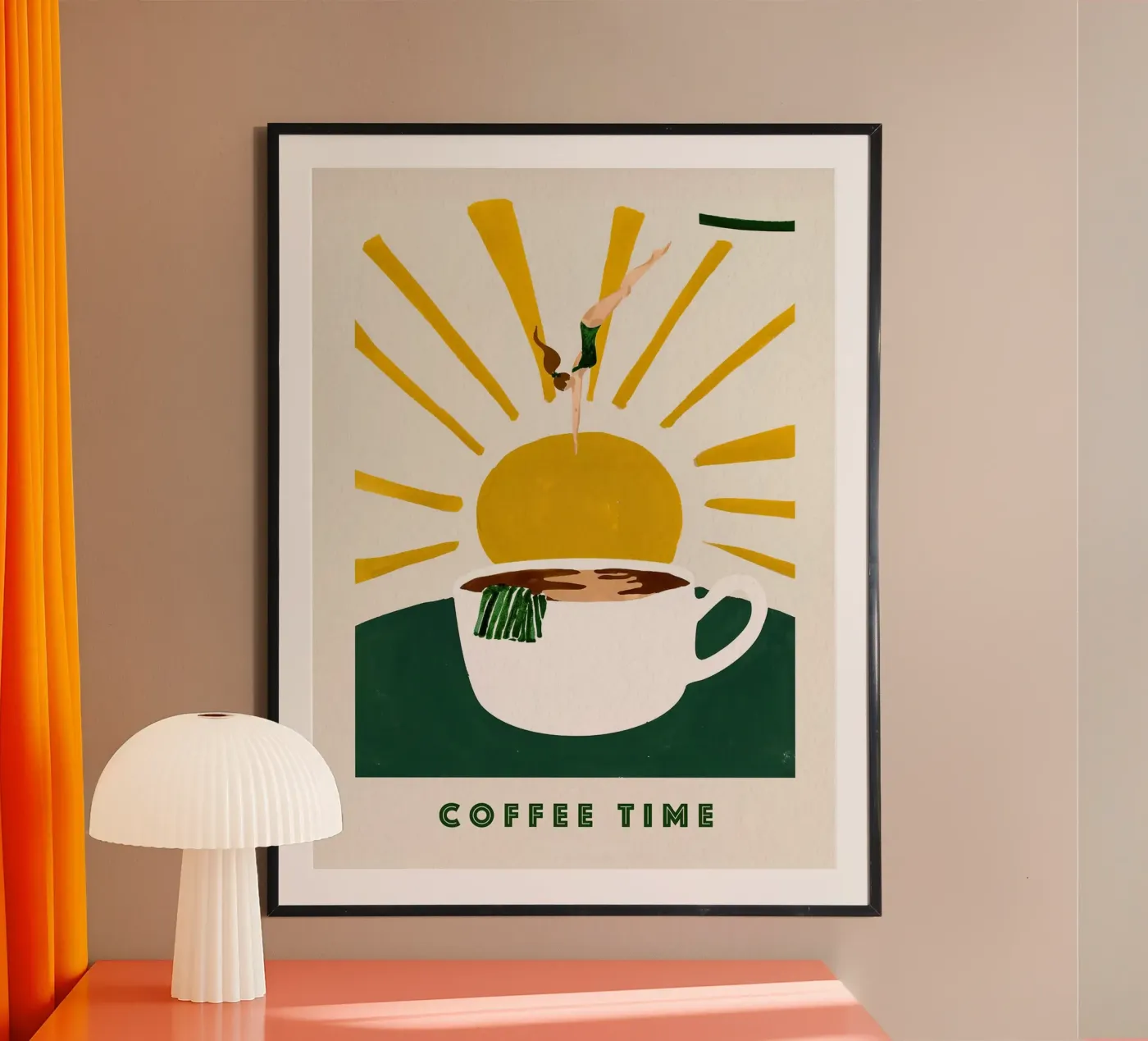 Coffee Time poster by todeo mark