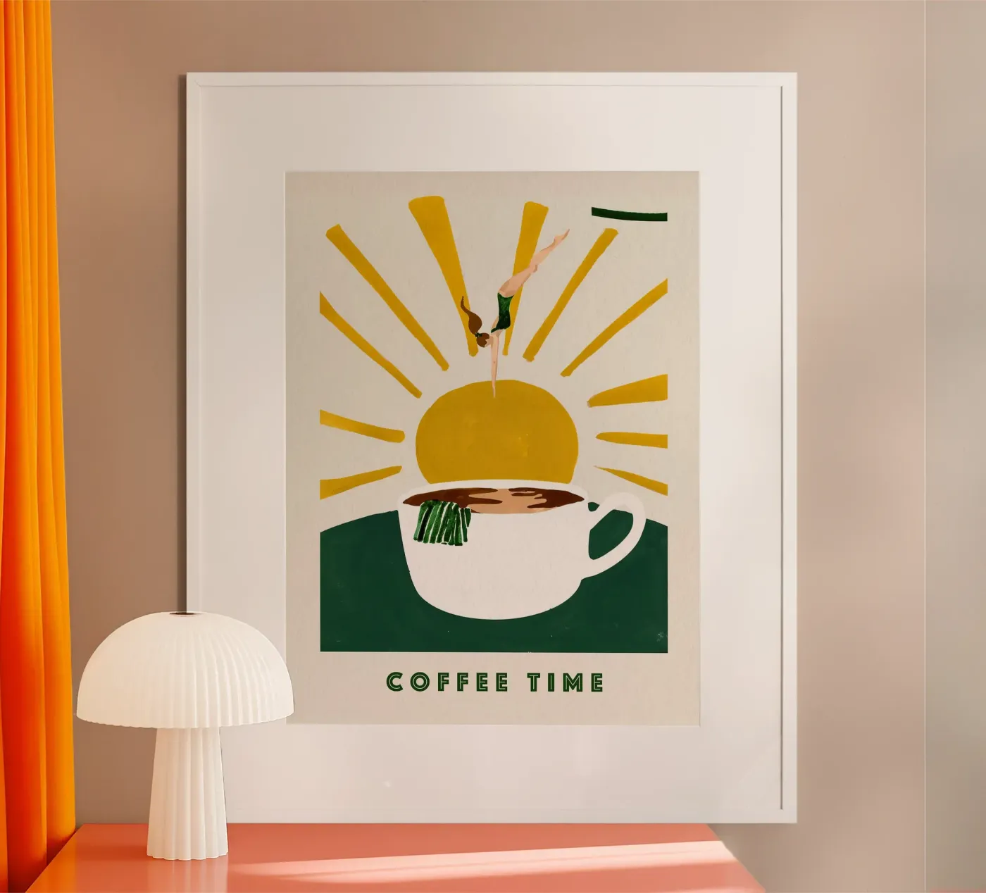 Coffee Time poster da todeo mark