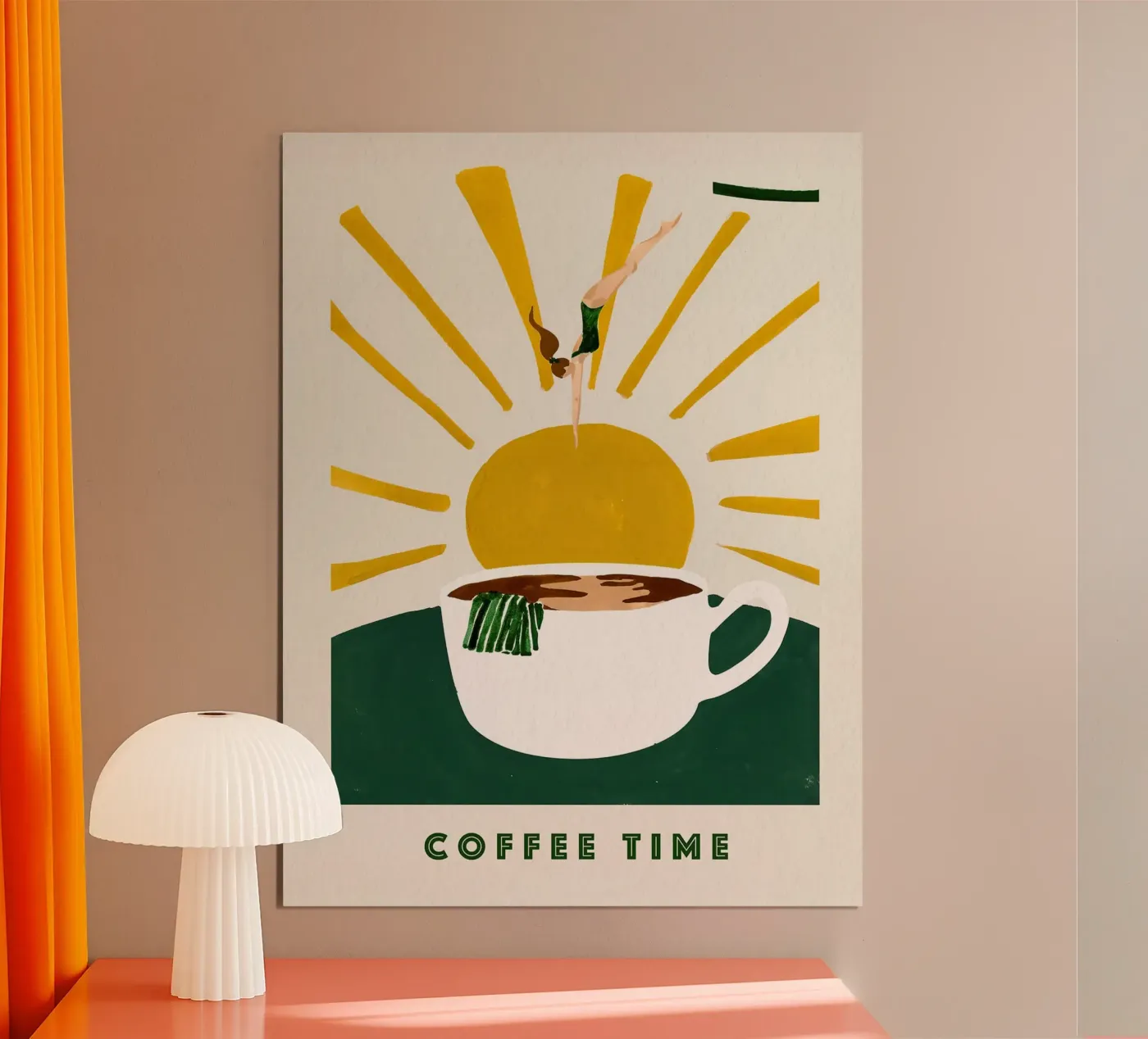 Coffee Time poster da todeo mark