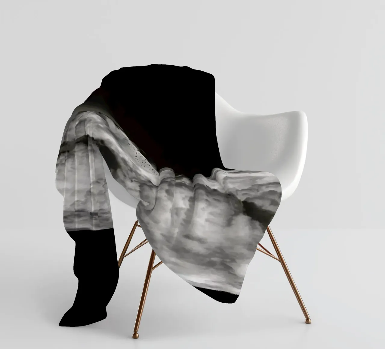 Storm Circle fleecedeken van Emma Zoe Brew