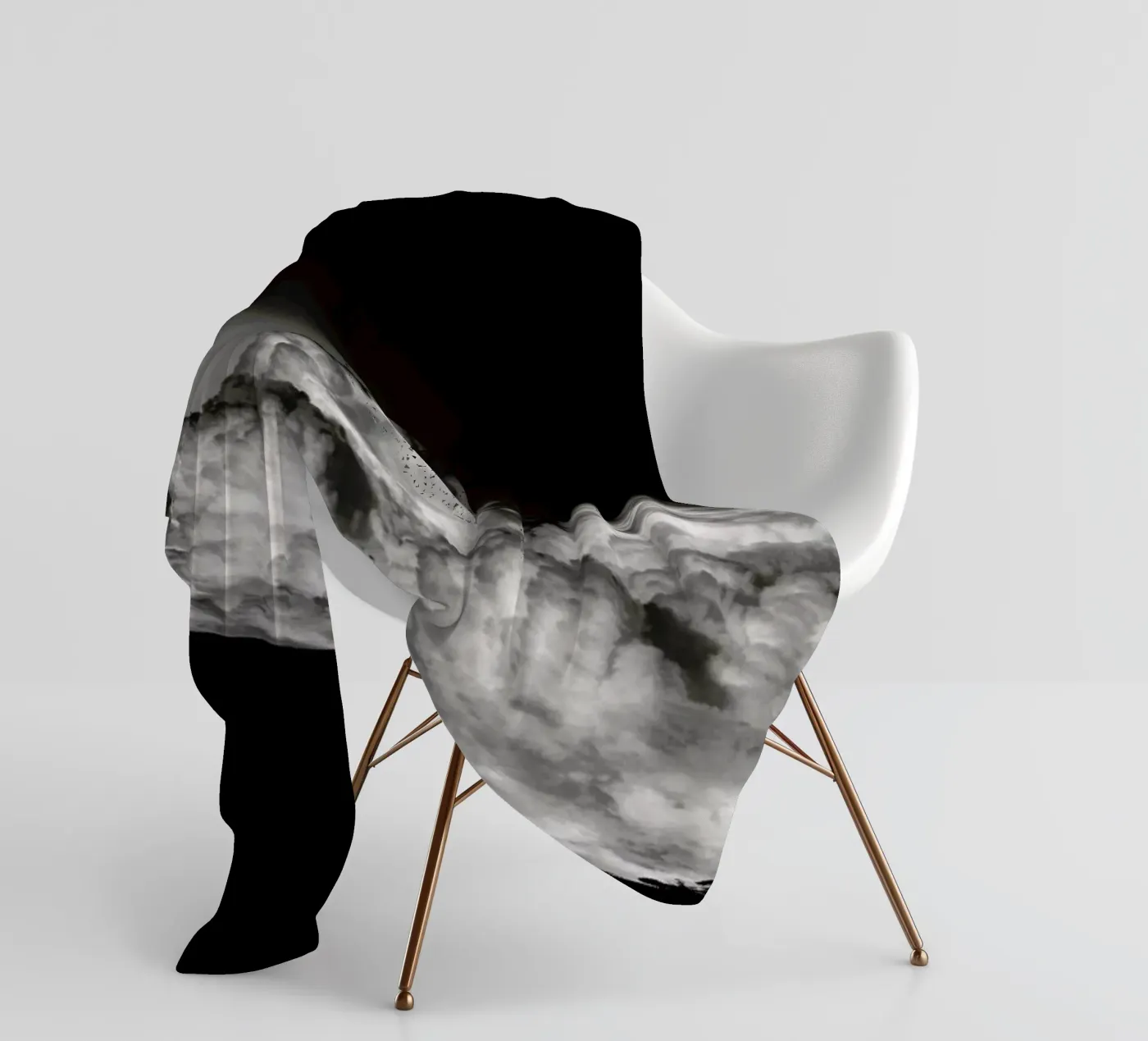 Storm Circle Fleecedecke von Emma Zoe Brew