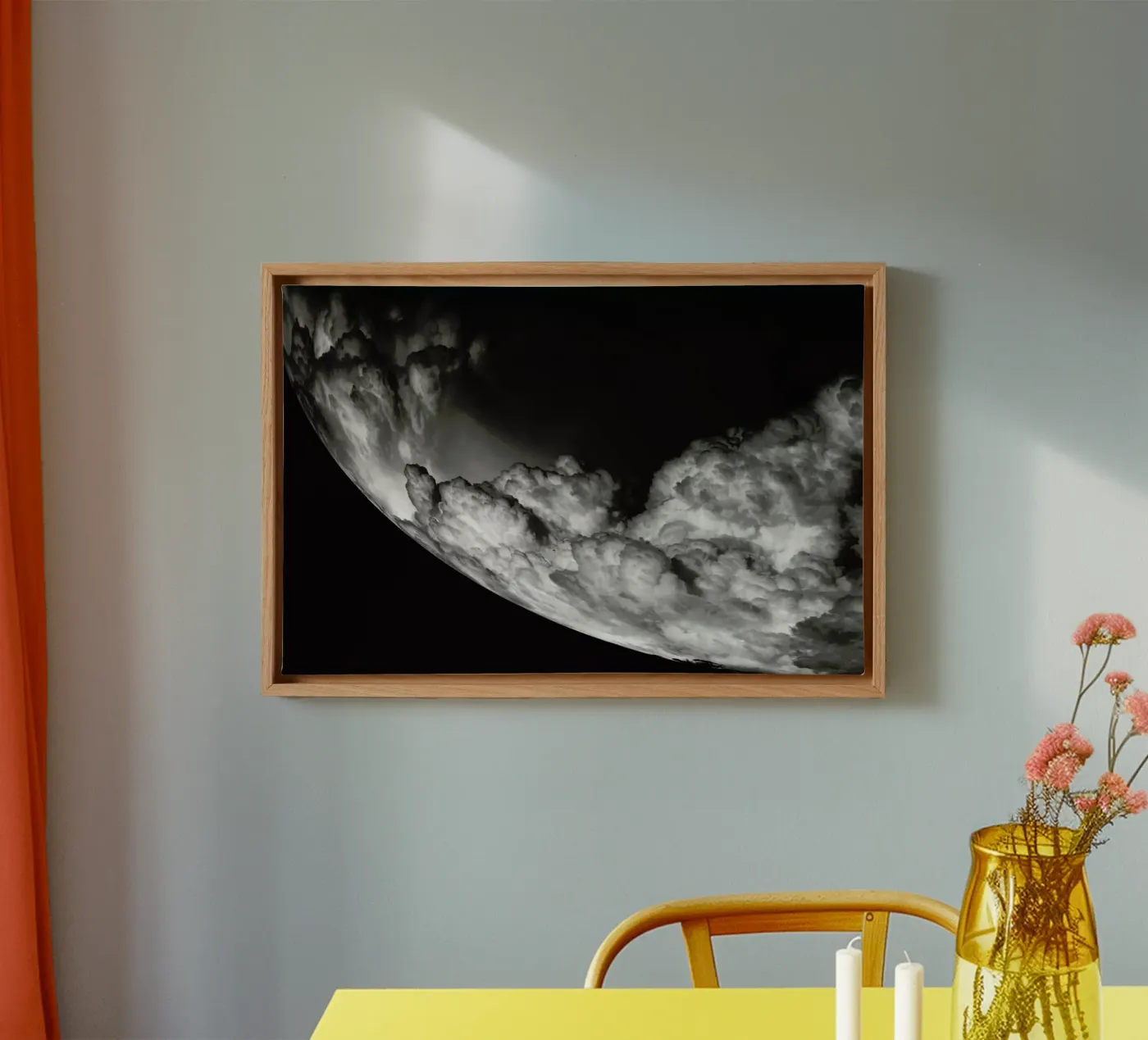 Storm Circle canvas by Emma Zoe Brew