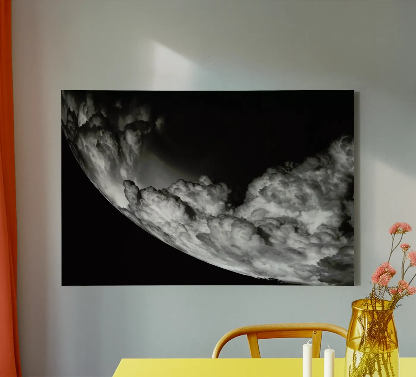 Storm Circle canvas by Emma Zoe Brew