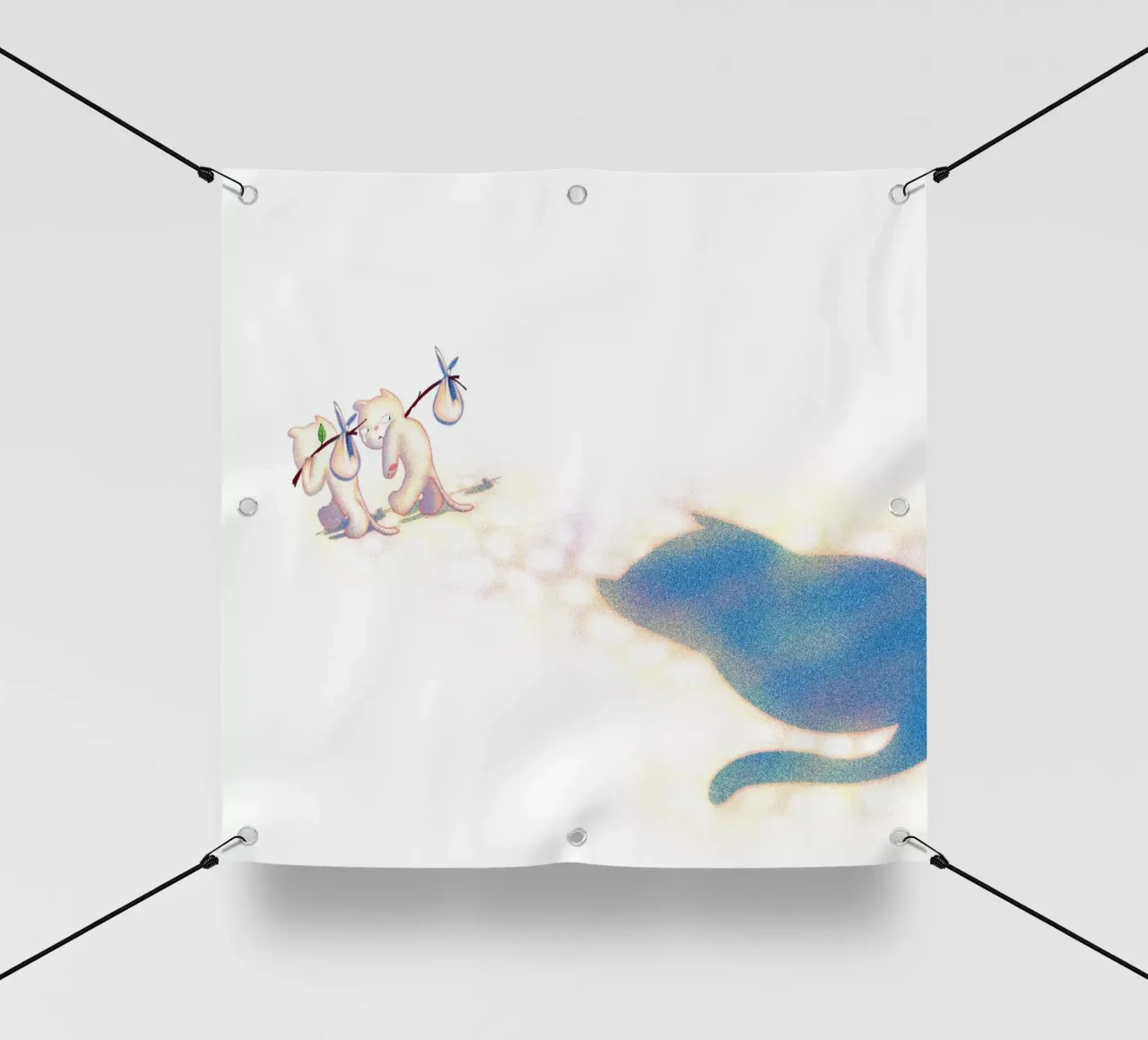 Goodbye telo in pvc da Artascy Art