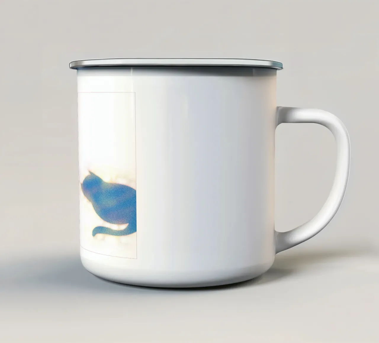 Goodbye tazza in smalto da Artascy Art