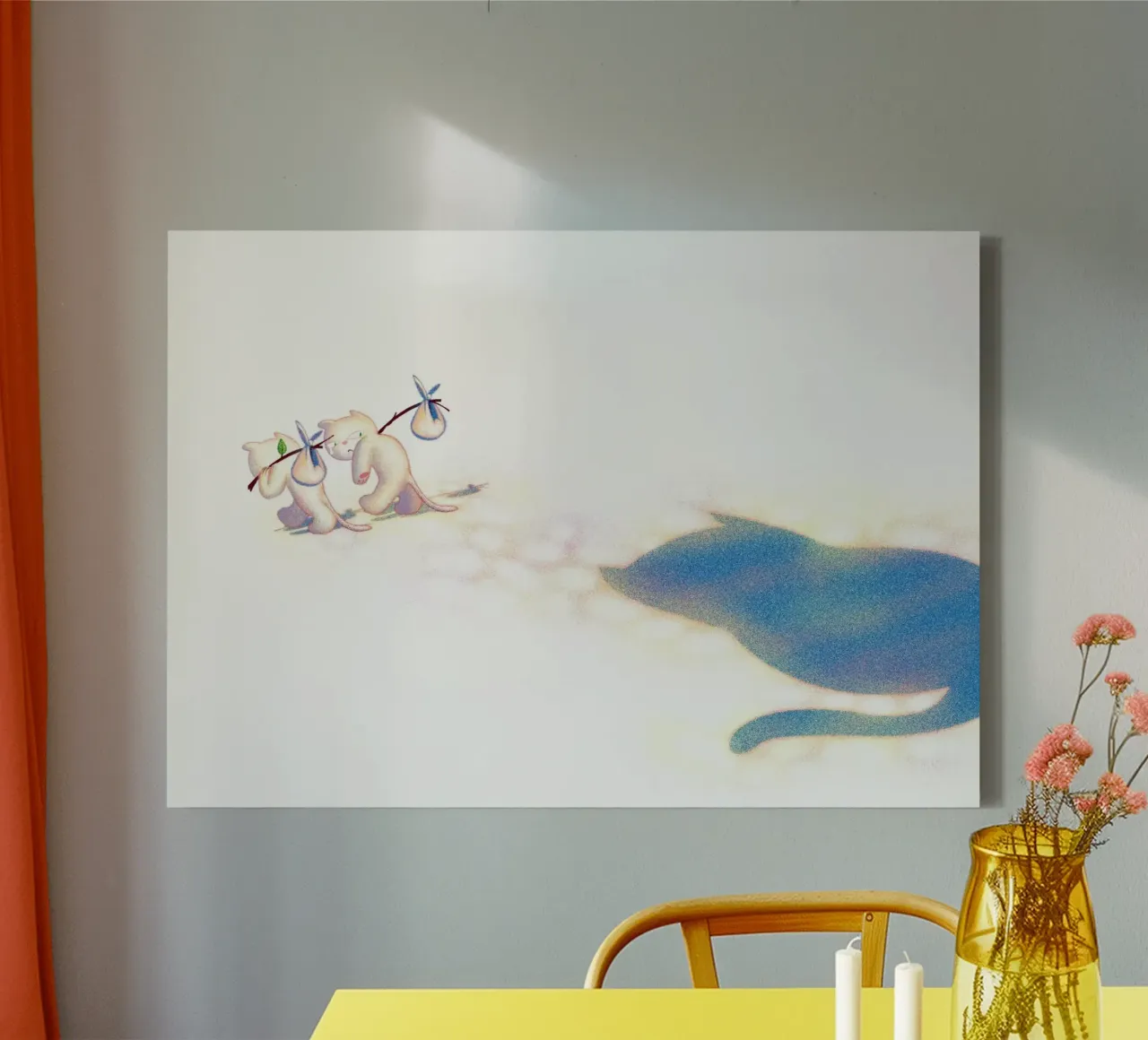 Goodbye tela con Cornice a cassetta da Artascy Art