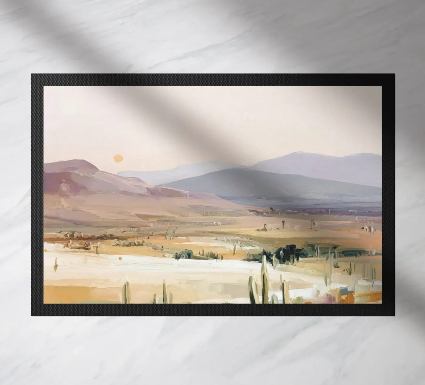 Desert Light doormat by M.A.Z.U.N.