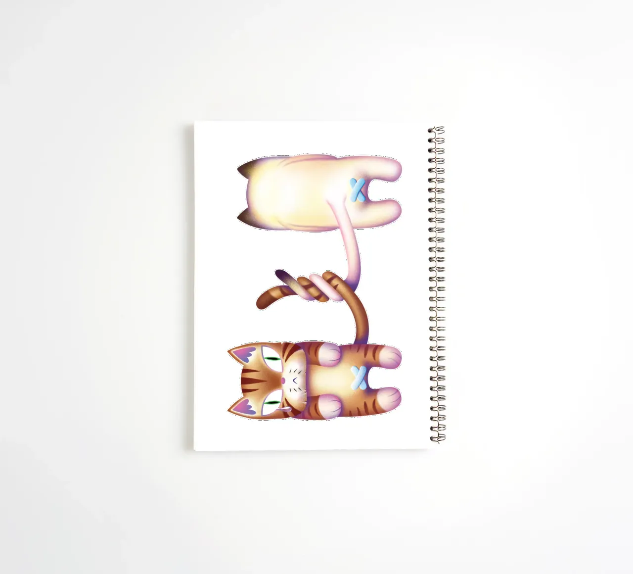 No More Separation spiral notebook by Artascy Art
