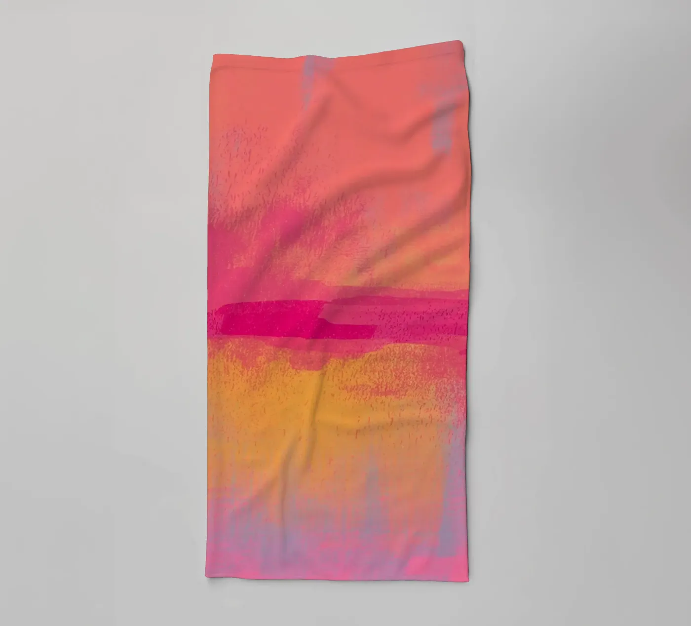 Vibrant Gradient towel by felisaranin