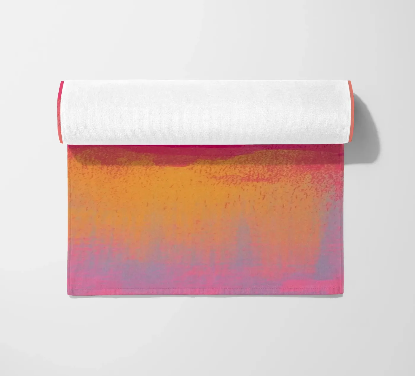 Vibrant Gradient beach towel by felisaranin