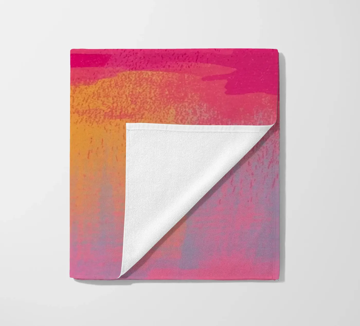 Vibrant Gradient beach towel by felisaranin
