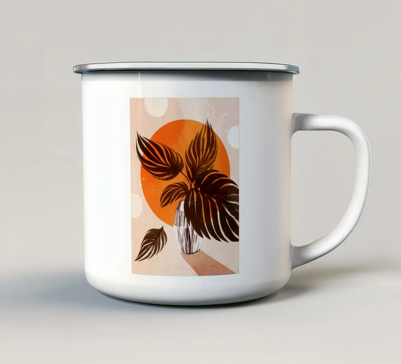 Still Life tazza in smalto da Ekaterina Koroleva
