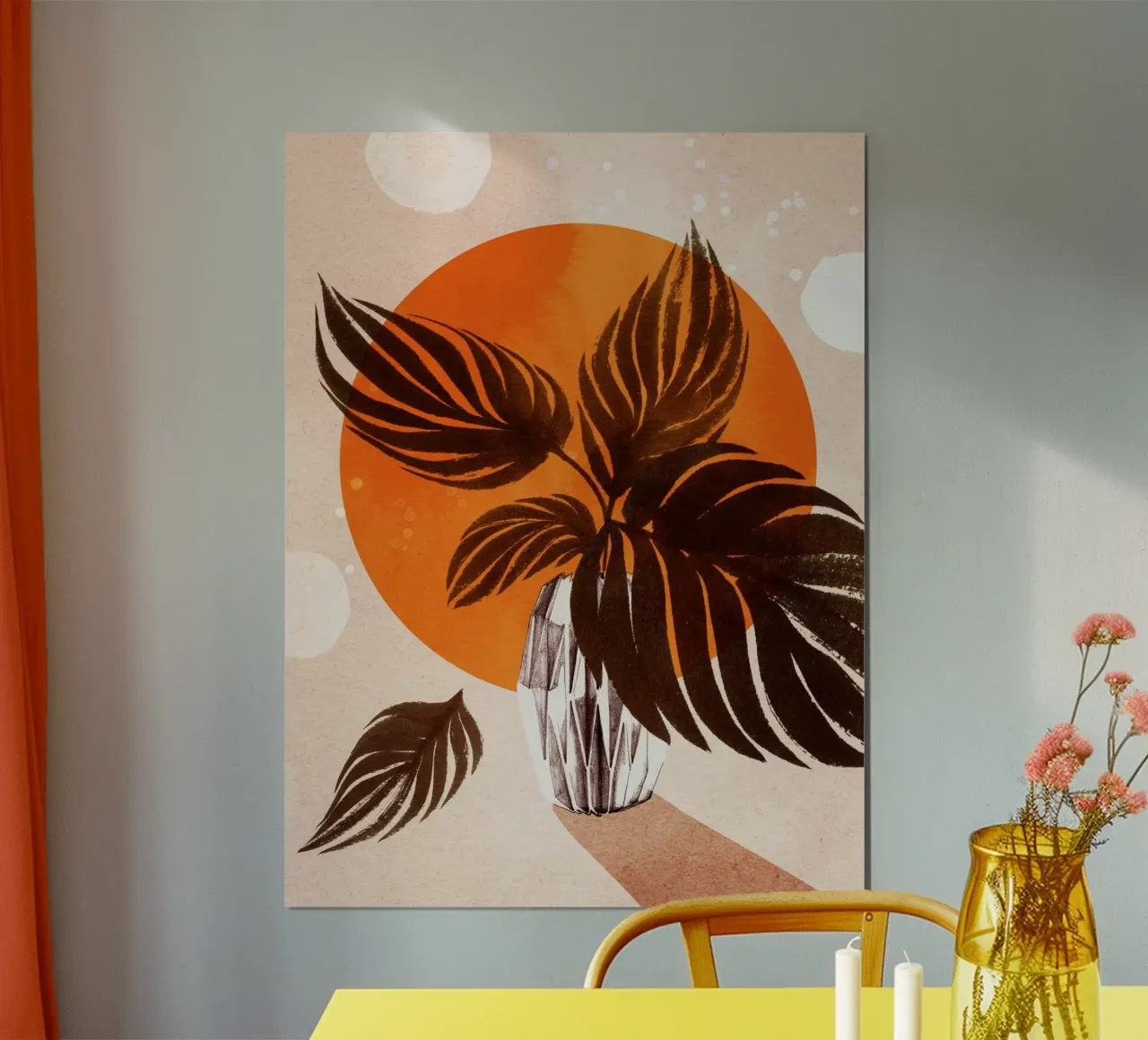 Still Life poster con telaio in legno da Ekaterina Koroleva