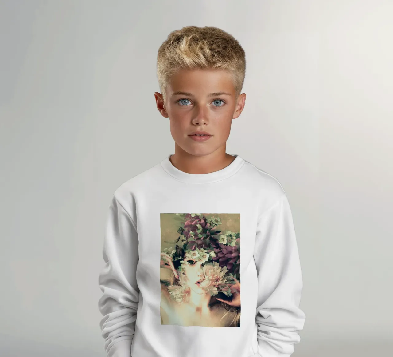 fioritura felpa bambino da dada22