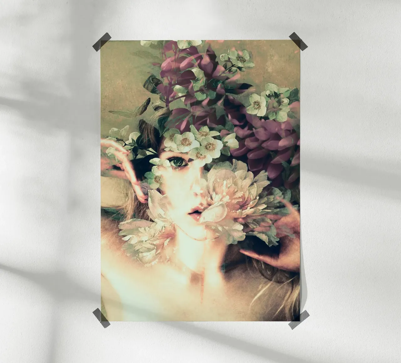 fioritura poster con telaio in plastica da dada22