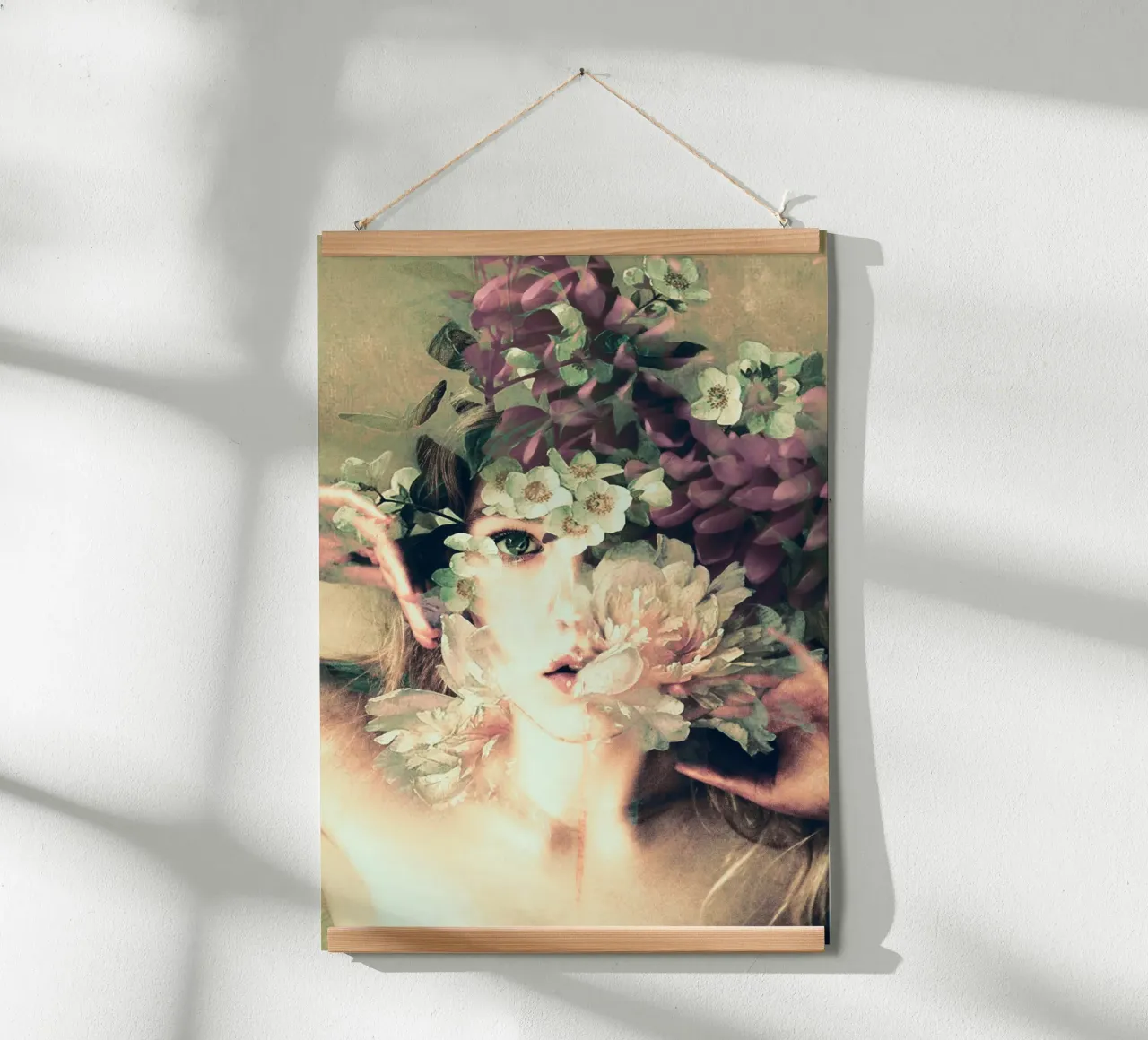 fioritura poster con telaio in plastica da dada22
