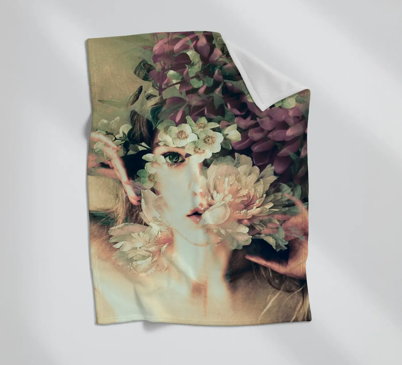 blooming Fleecedecke von dada22