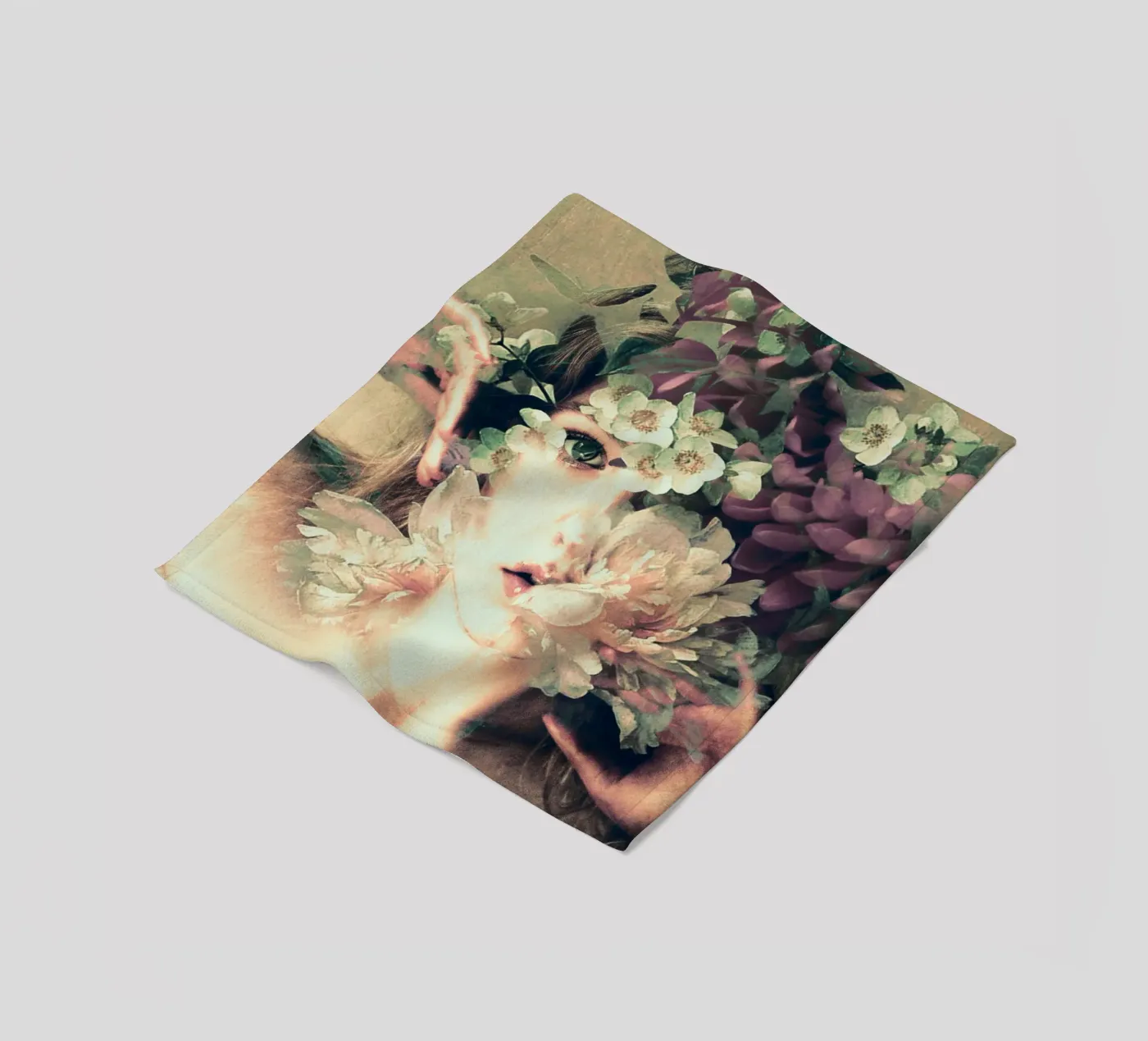 blooming Fleecedecke von dada22