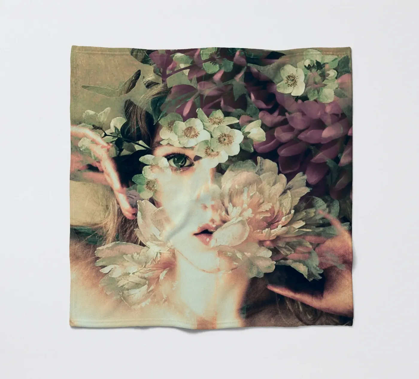 blooming Fleecedecke von dada22