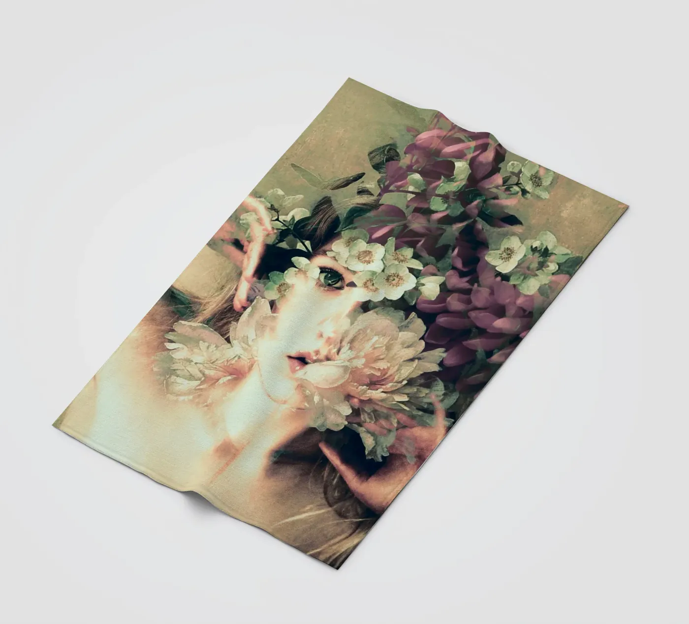 blooming Fleecedecke von dada22