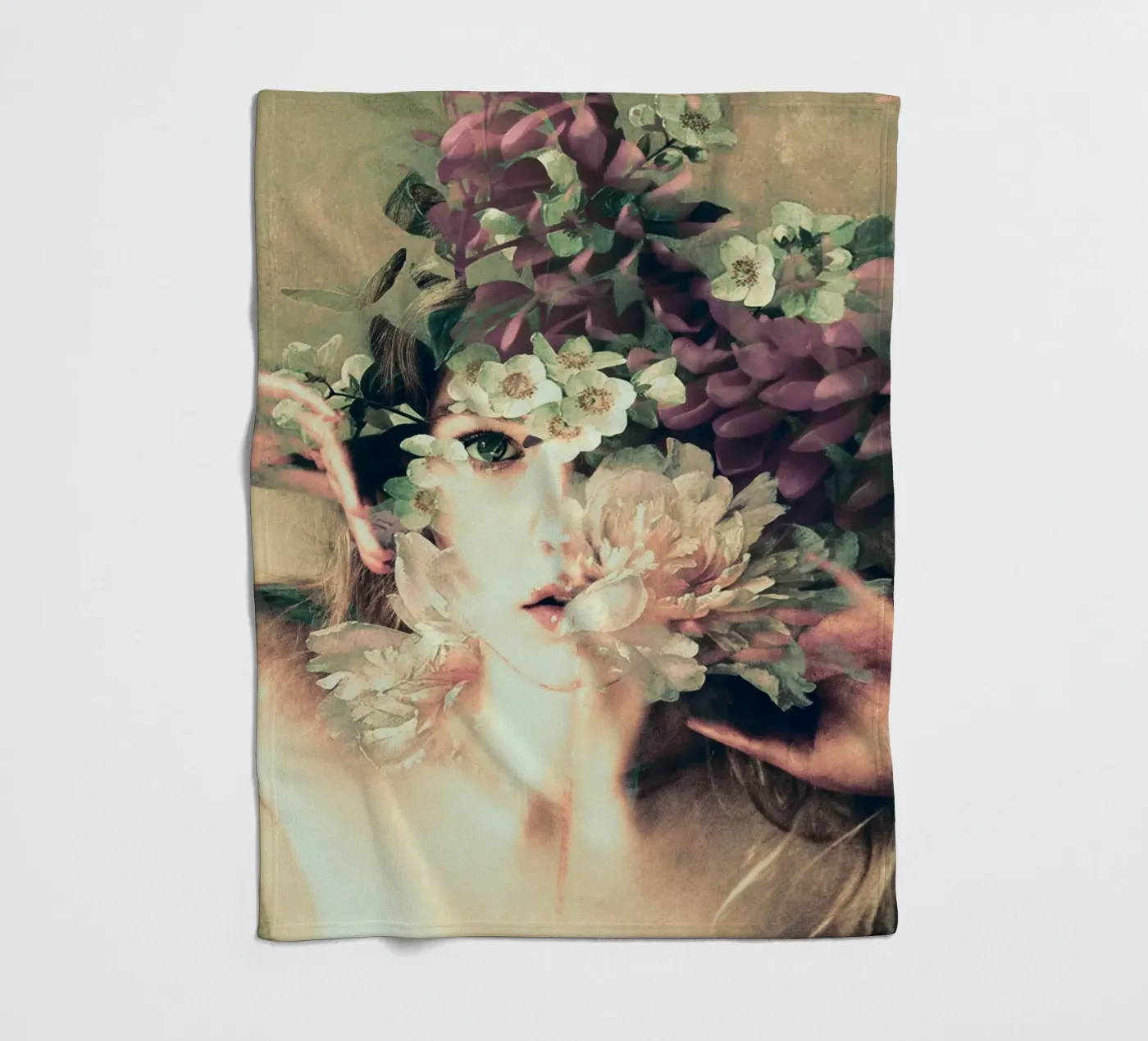 blooming Fleecedecke von dada22