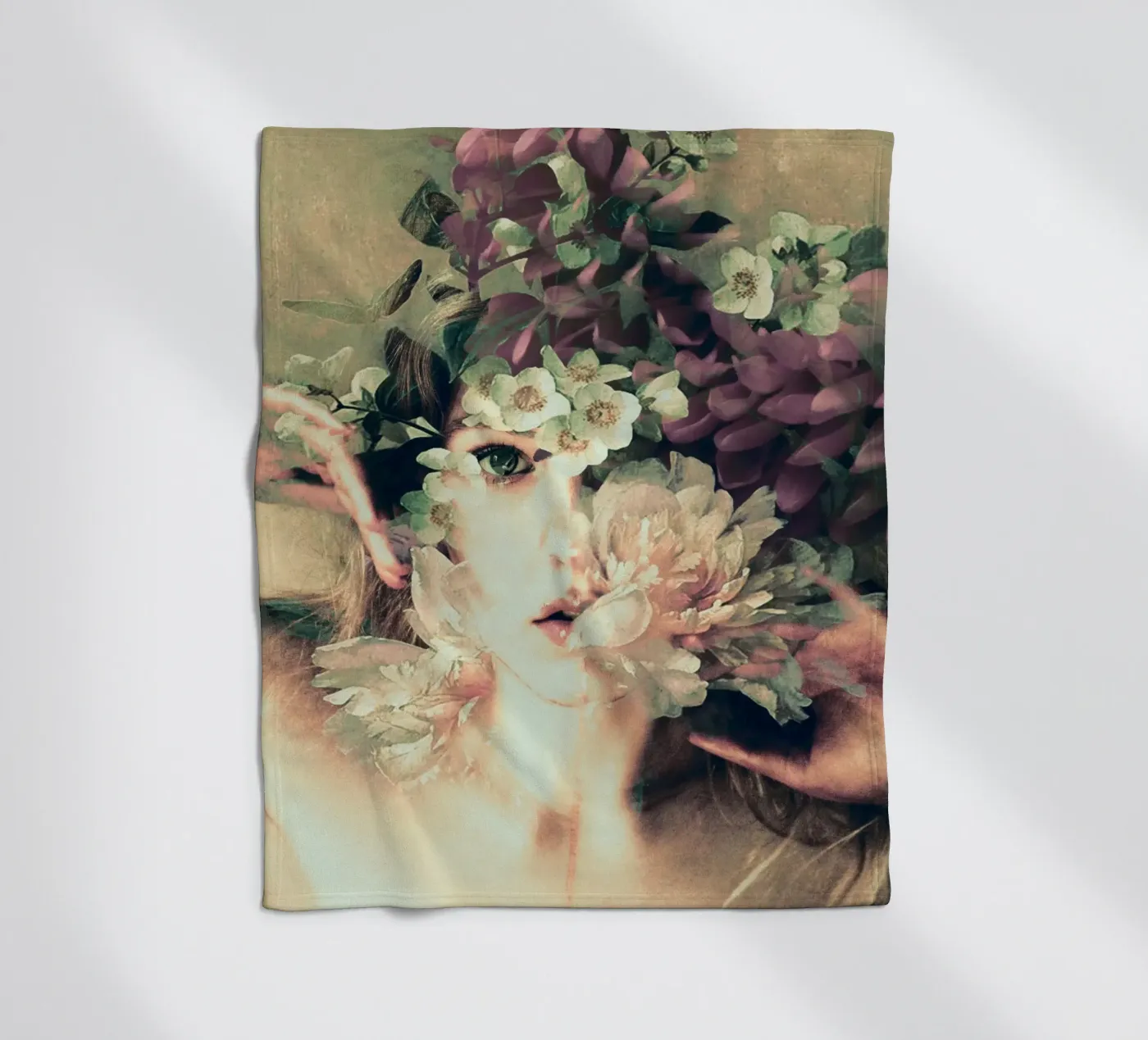 blooming Fleecedecke von dada22