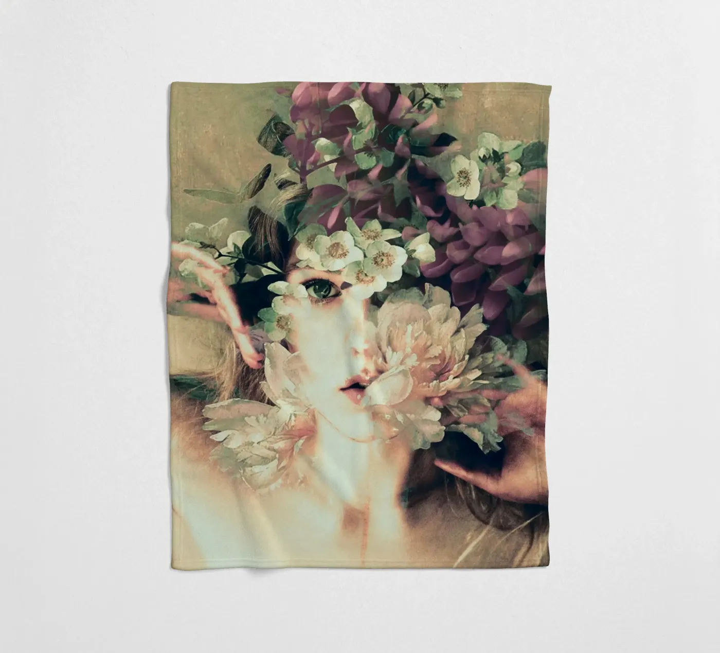 blooming Fleecedecke von dada22