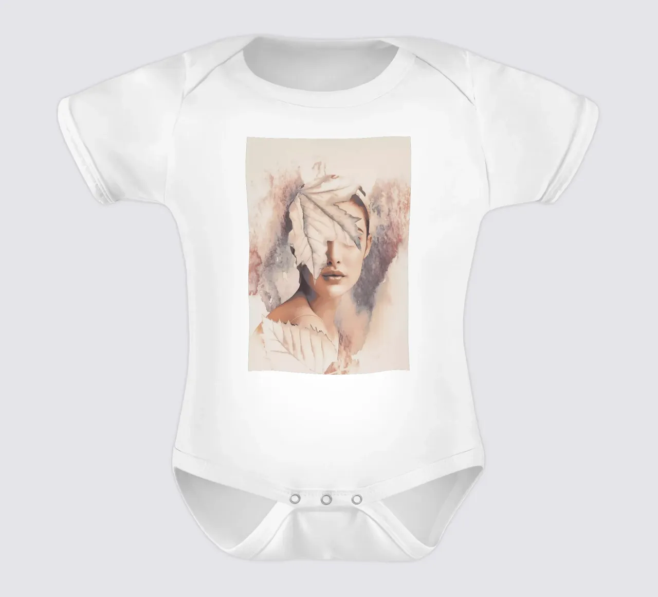 Herbst (Porträt) Kurzarm Babybody von dada22