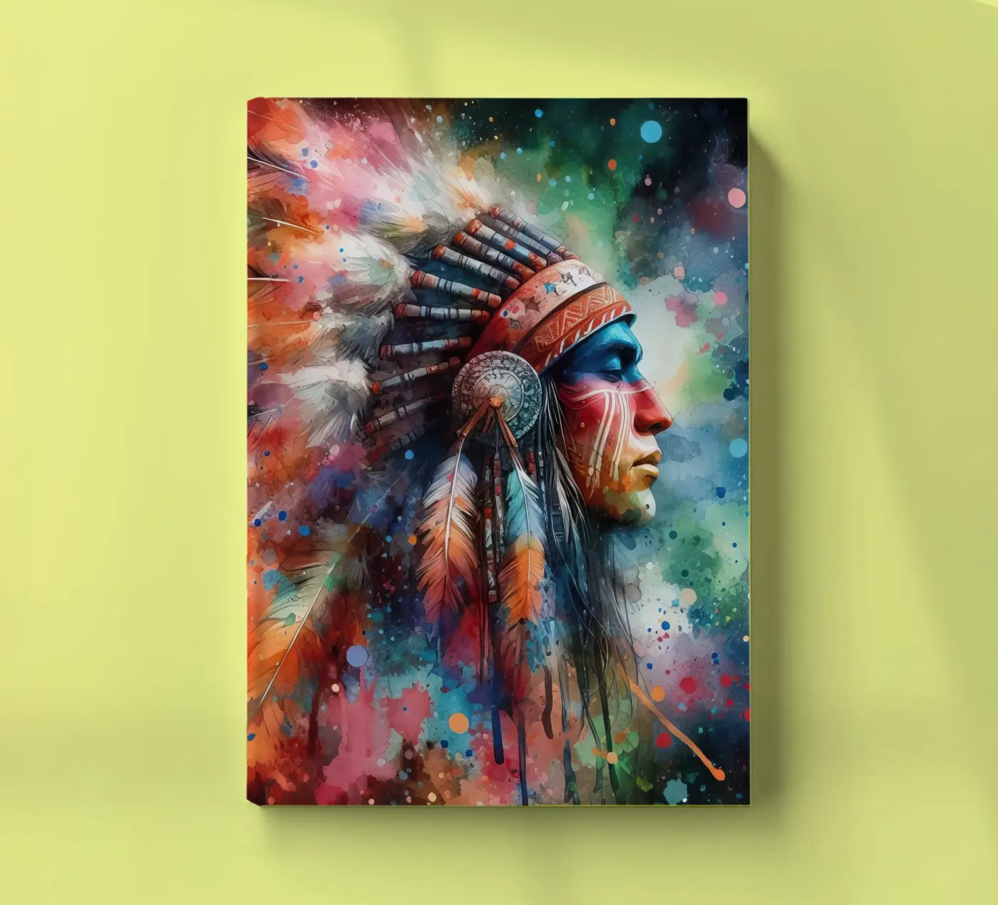 Native american indian notebook by 🎁 NOBELART