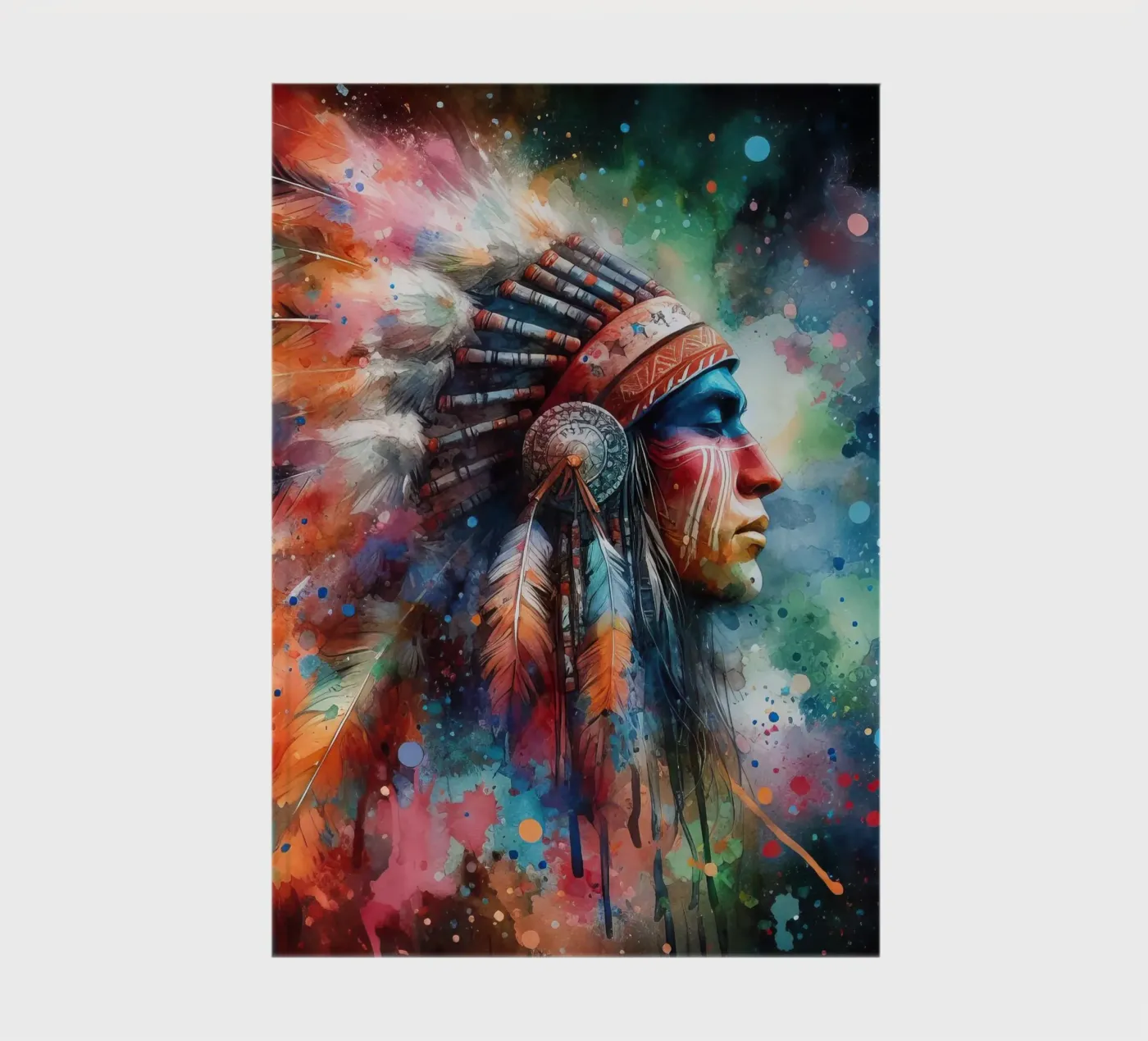 Native american indian notebook by 🎁 NOBELART