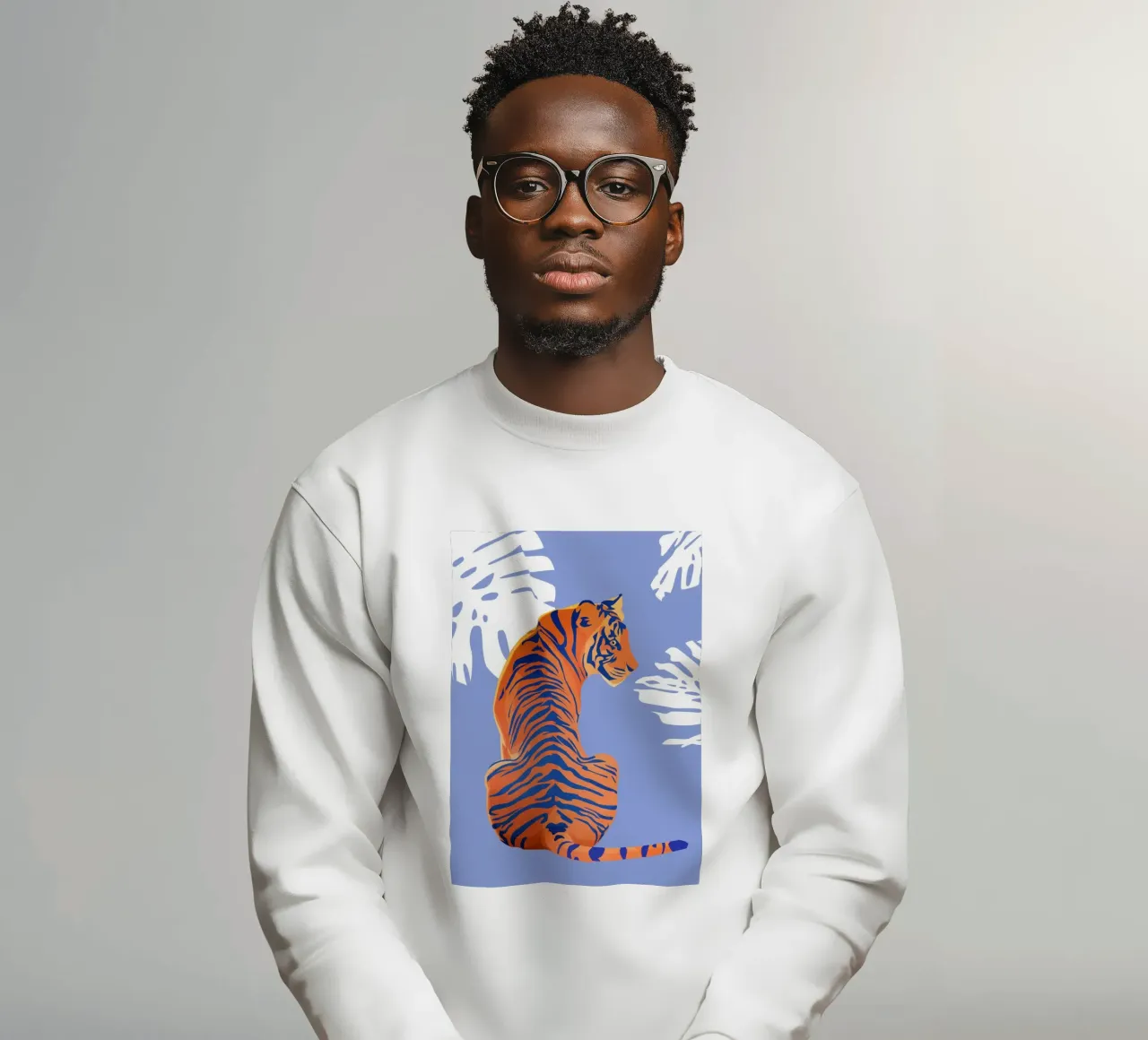 Look of the Tiger felpa da Goed Blauw