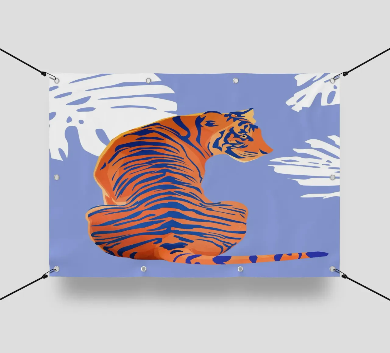 Look of the Tiger telo in pvc da Goed Blauw