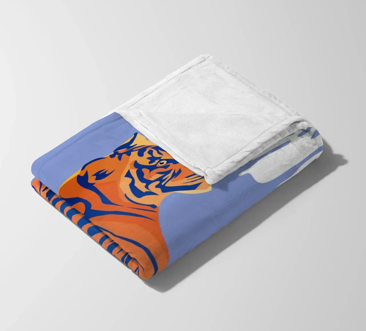 Look of the Tiger coperta in pile da Goed Blauw