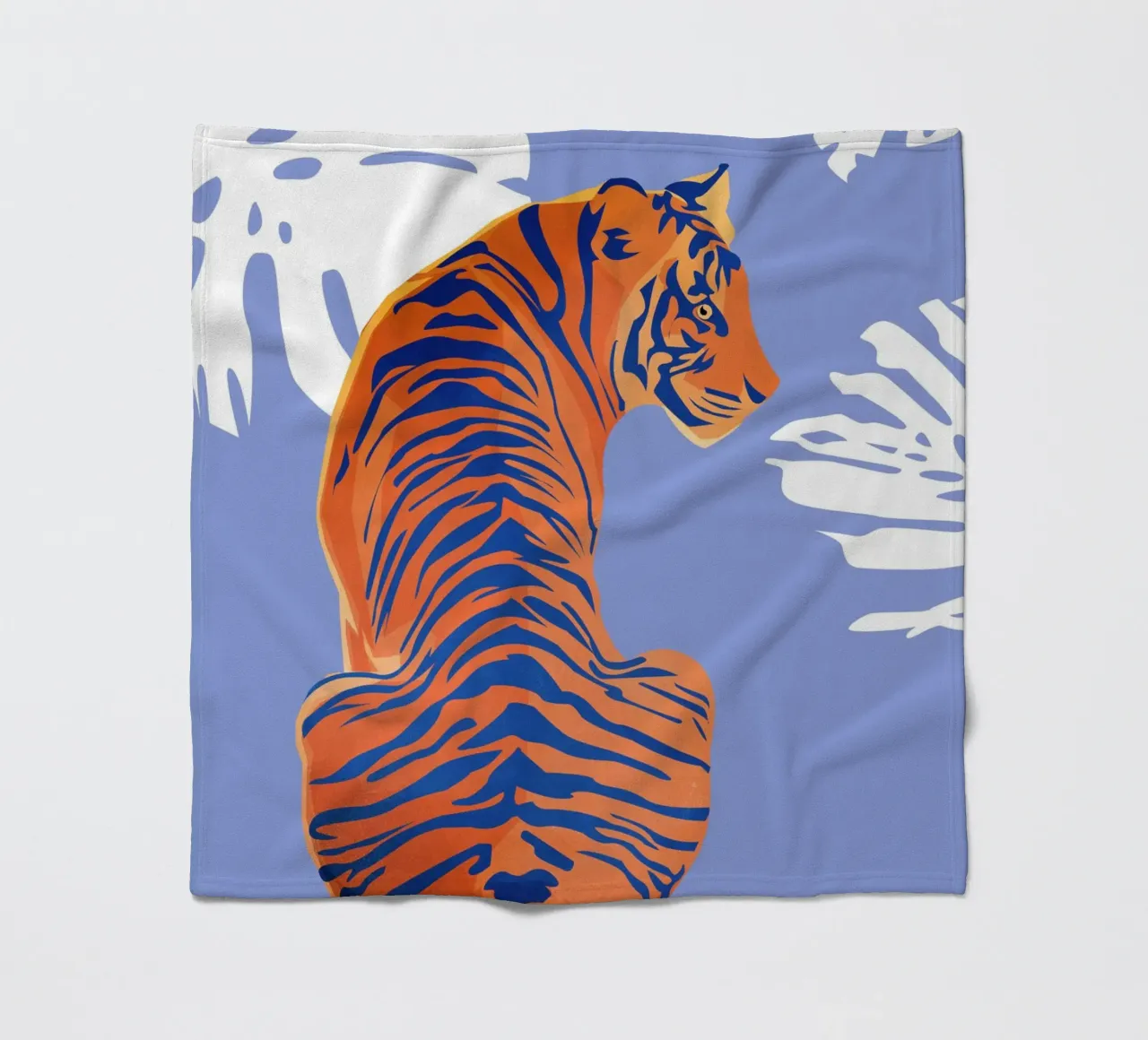Look of the Tiger coperta in pile da Goed Blauw