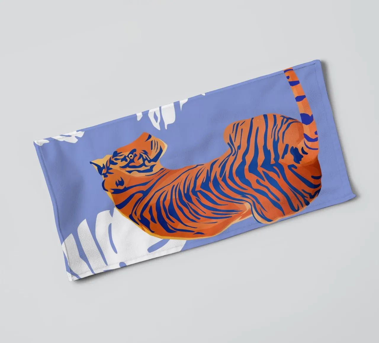 Look of the Tiger asciugamano da bagno da Goed Blauw