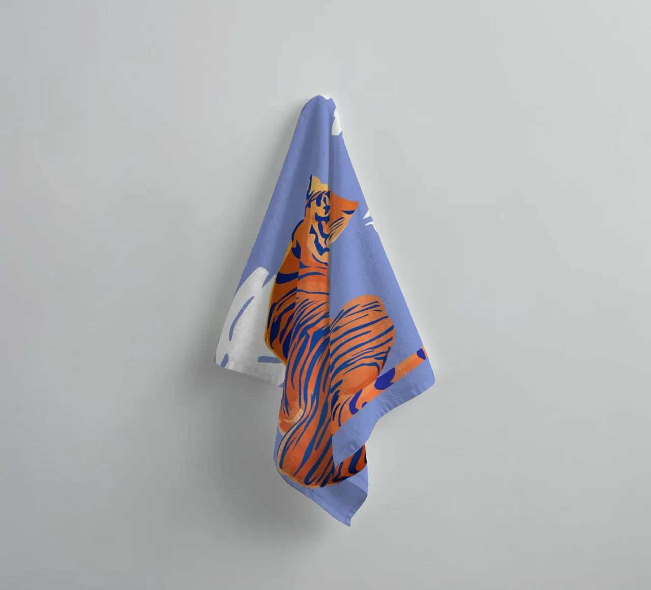 Look of the Tiger asciugamano da bagno da Goed Blauw
