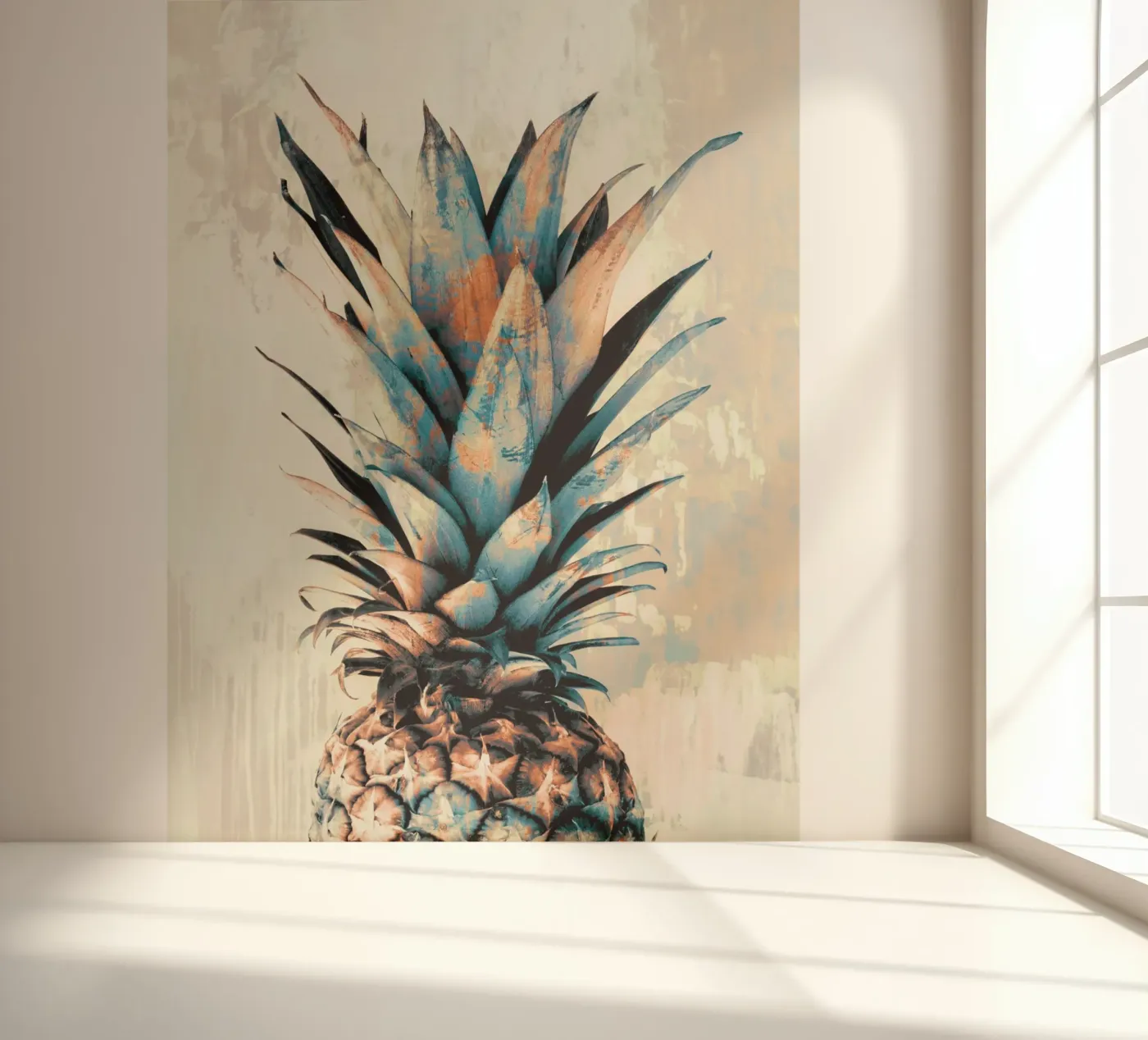 PINEAPPEL 3 fotobehang van dada22
