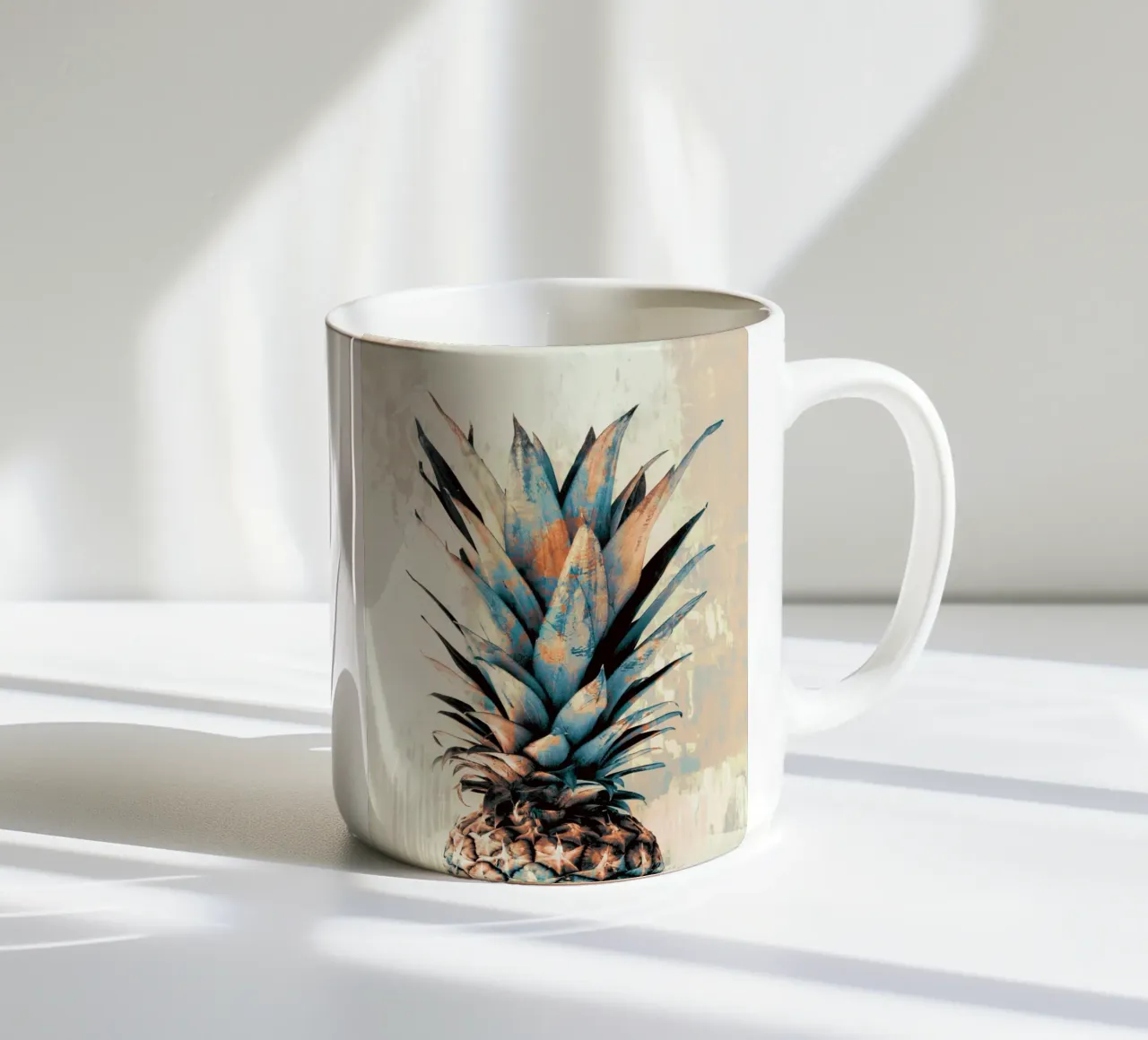 PINEAPPLE 3 ceramic mug by dada22