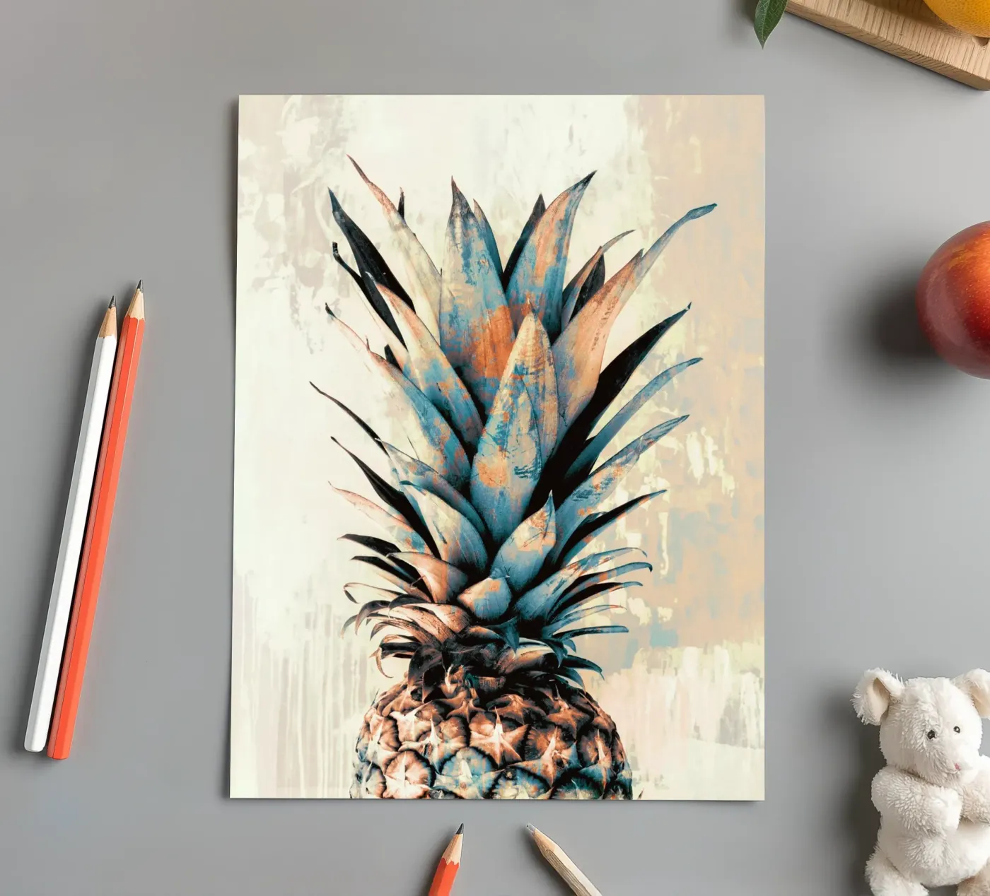 PINEAPPLE 3 sticker sheet by dada22