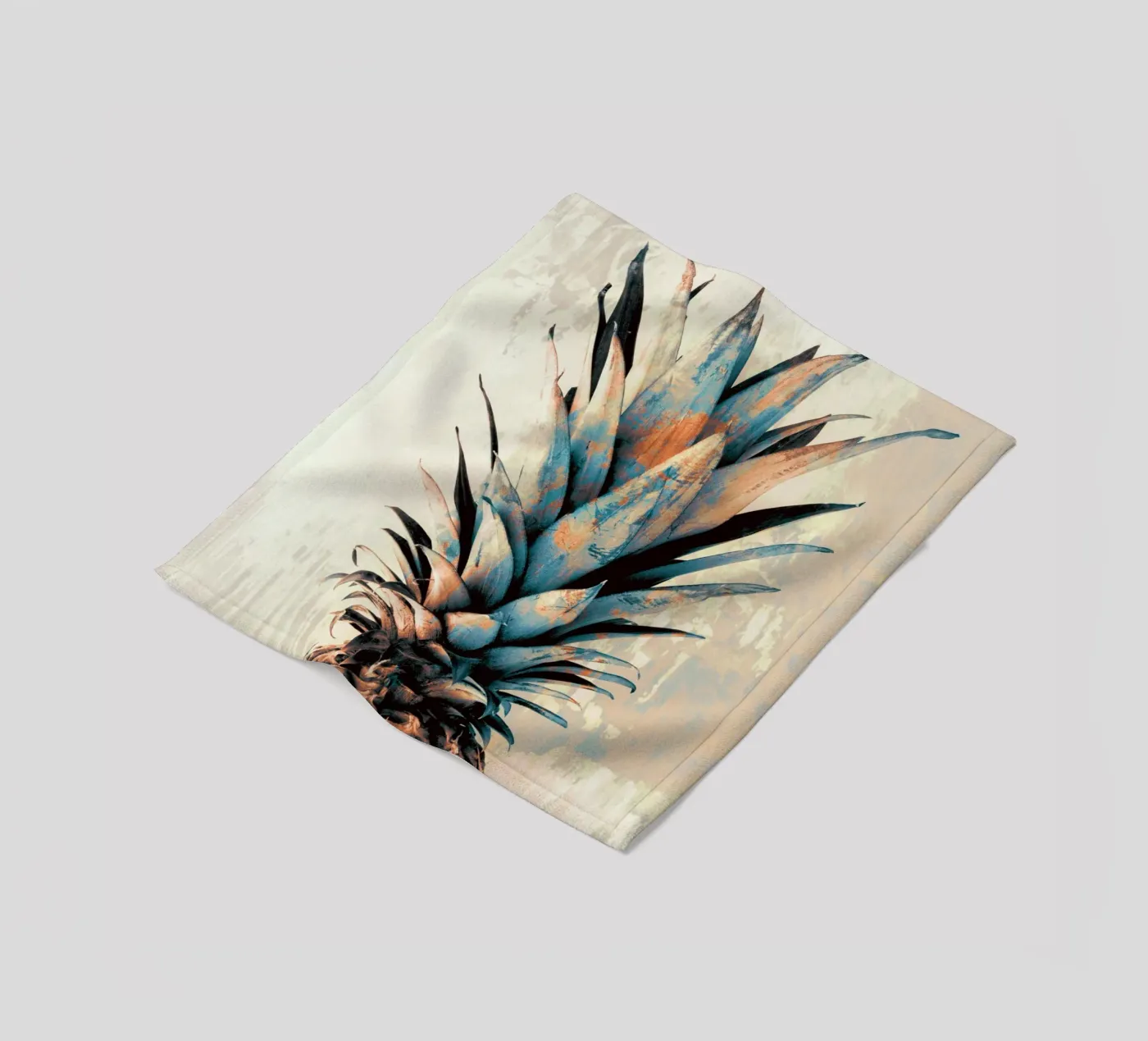 PINEAPPLE 3 fleece blanket by dada22