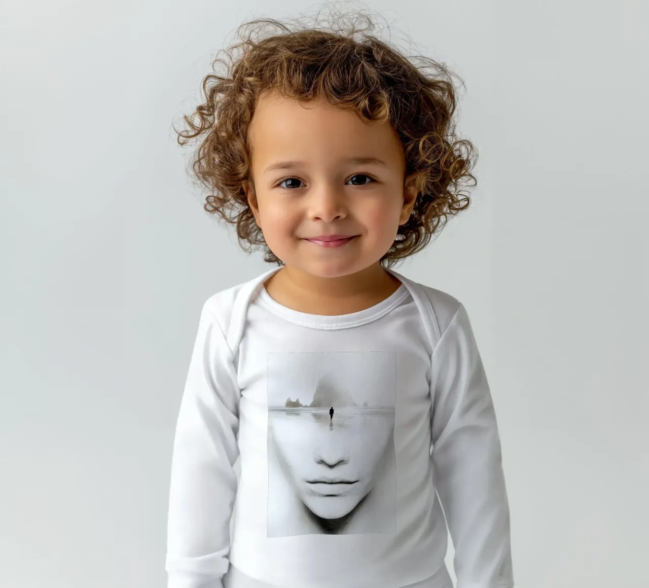 in Gedanken Langarm Babybody von dada22