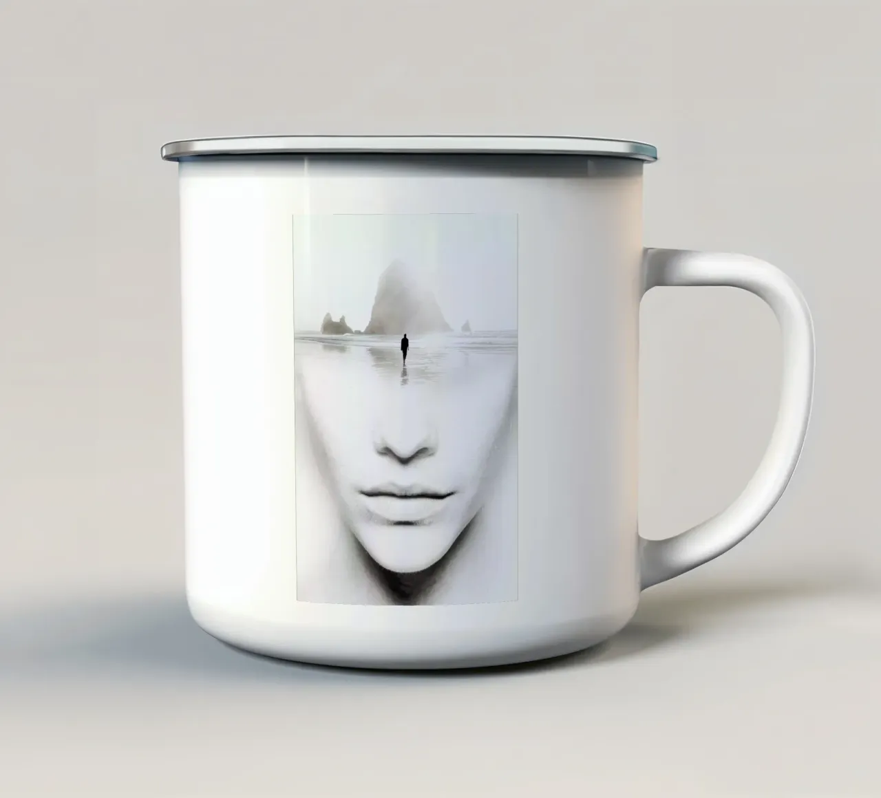 in pensieri tazza in smalto da dada22