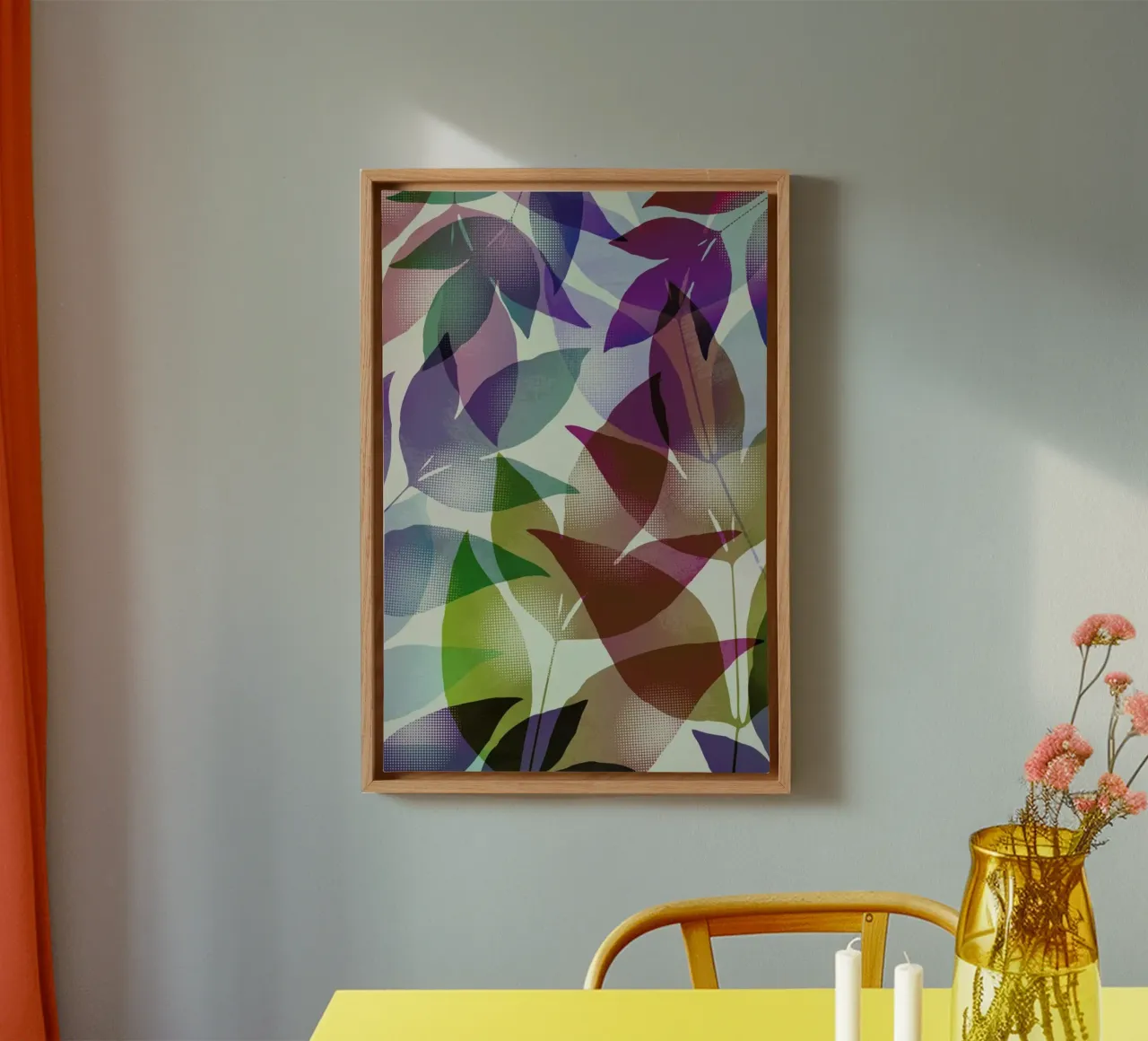 Through canvas by Angelo Cerantola