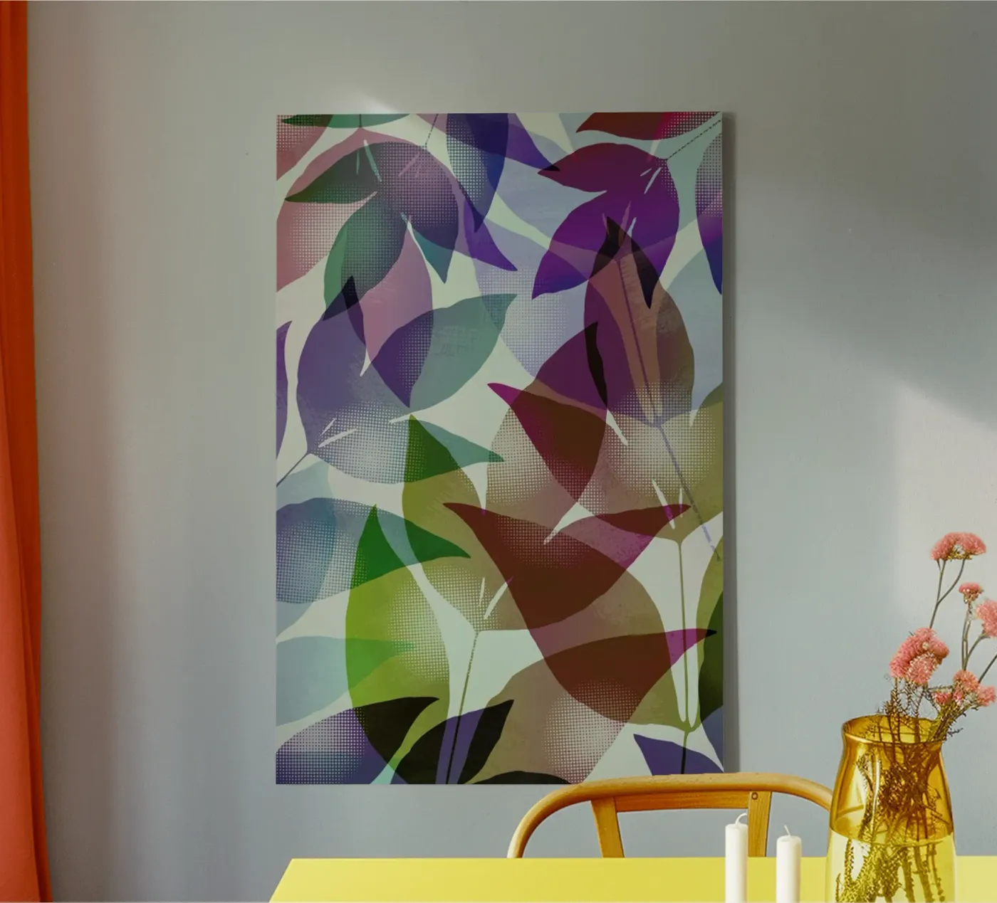 Through canvas van Angelo Cerantola