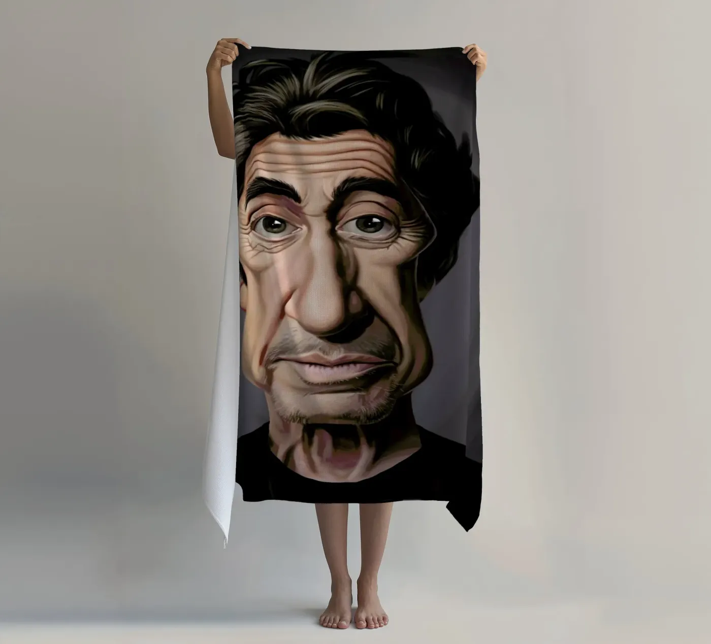 Al Pacino telo mare da Rob Art | Illustration