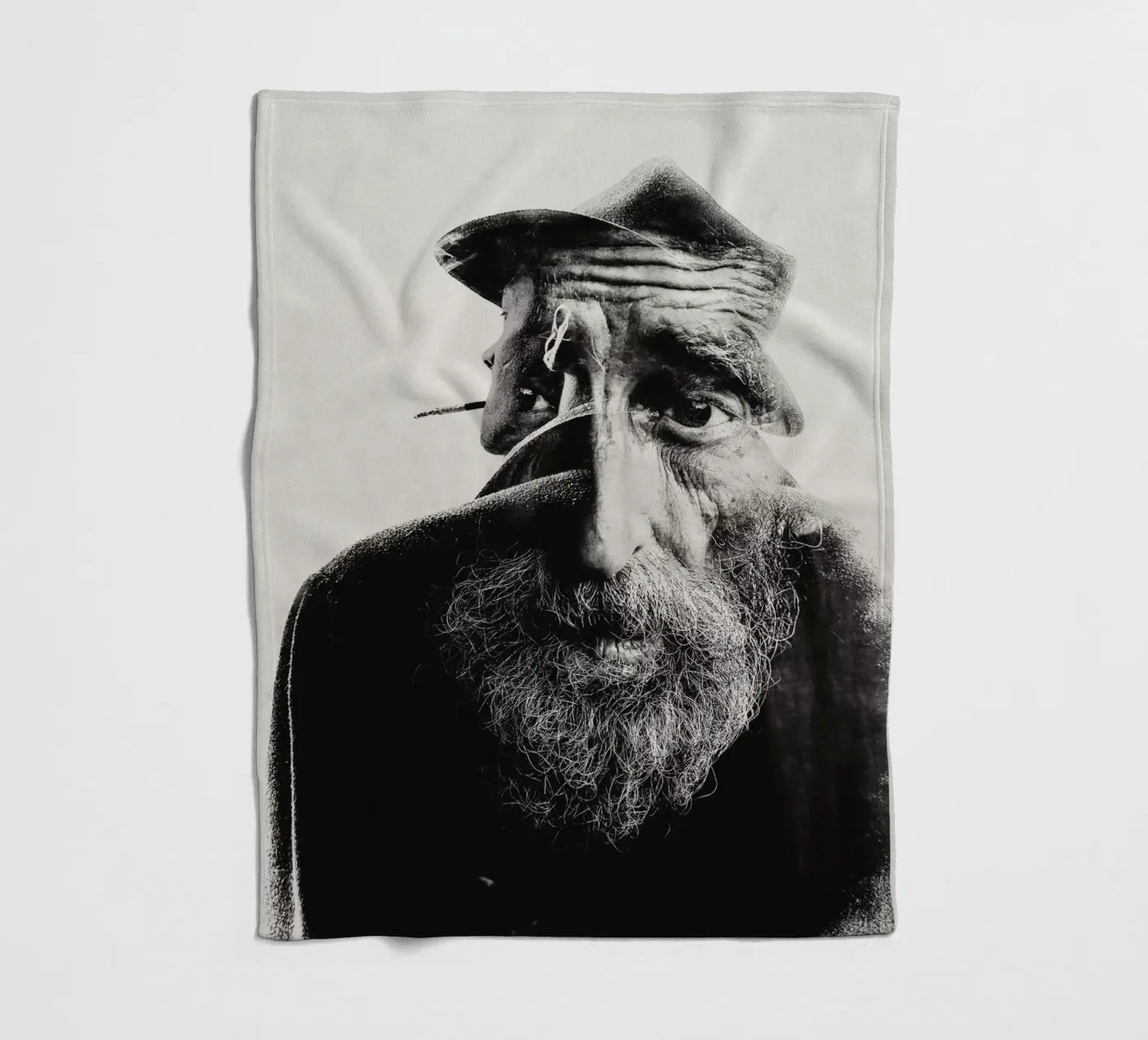 OLD MAN coperta in pile da dada22
