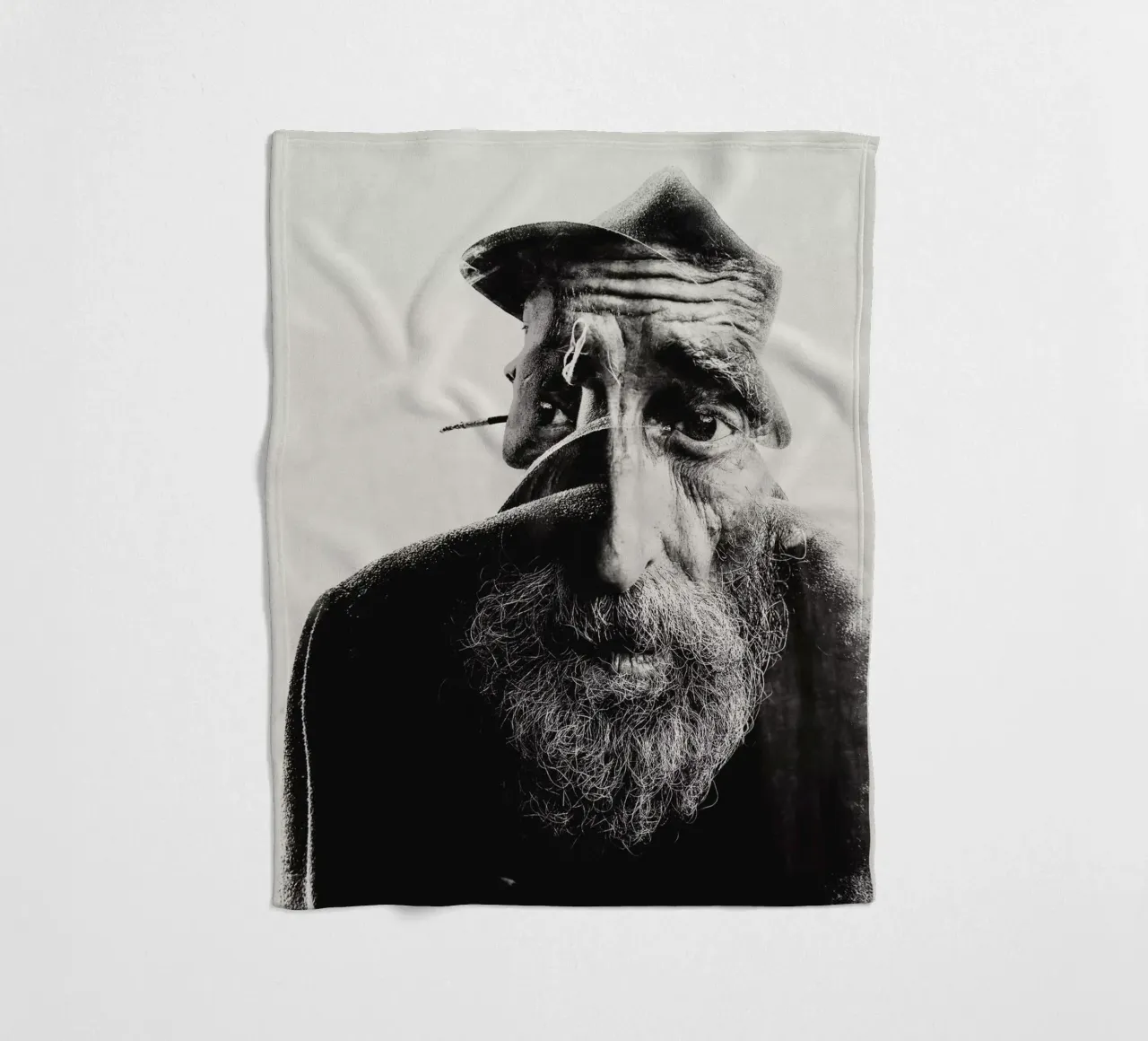 ALTER MANN Fleecedecke von dada22